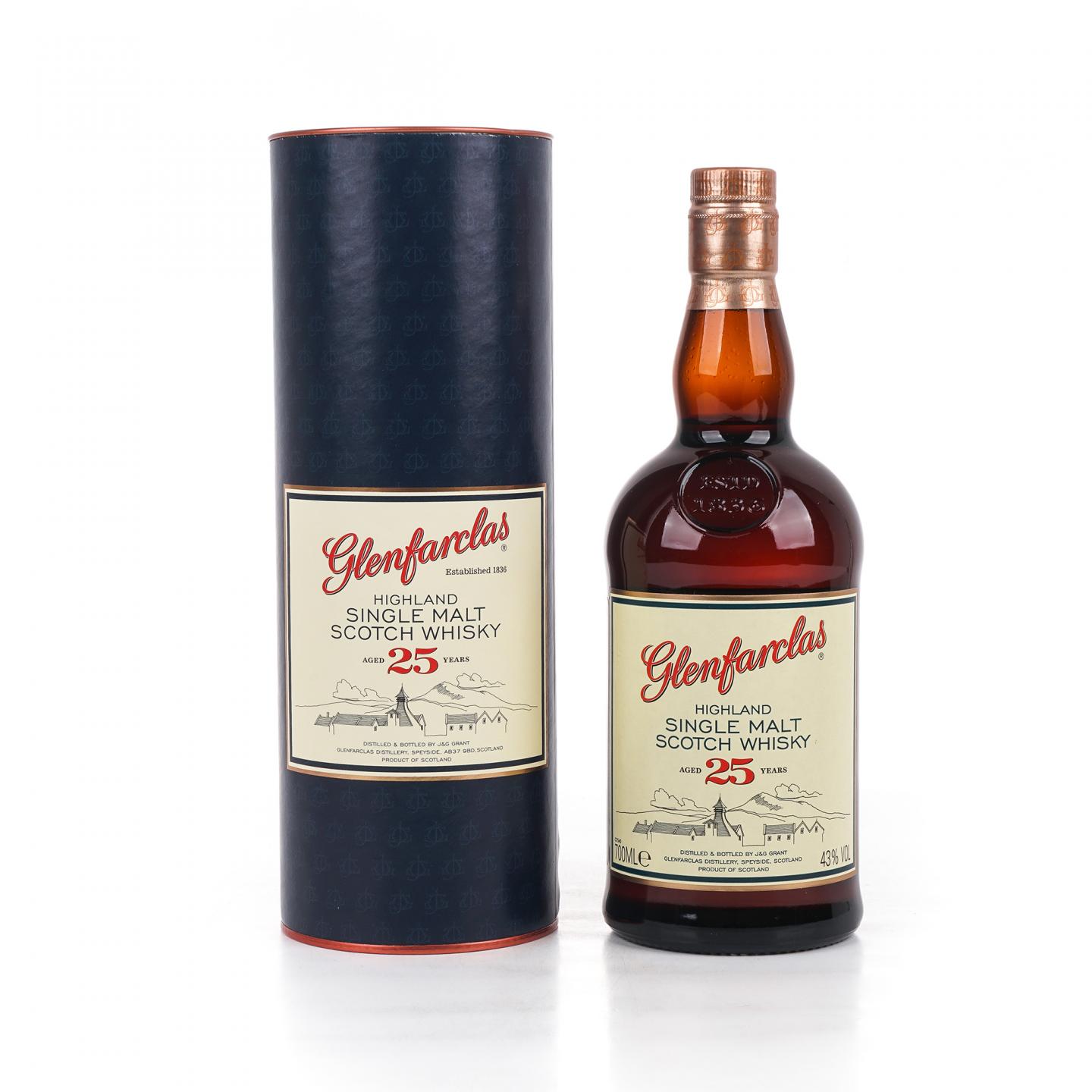 Glenfarclas 格兰花格 25年 圆筒