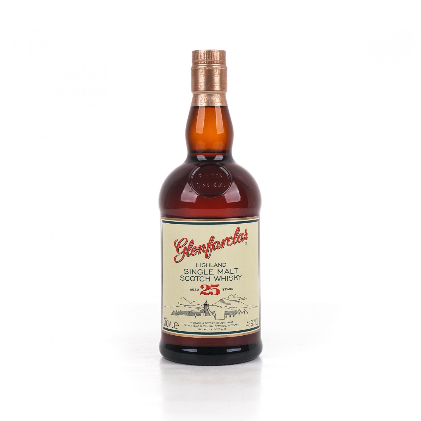 Glenfarclas 格兰花格 25年 单麦 圆筒