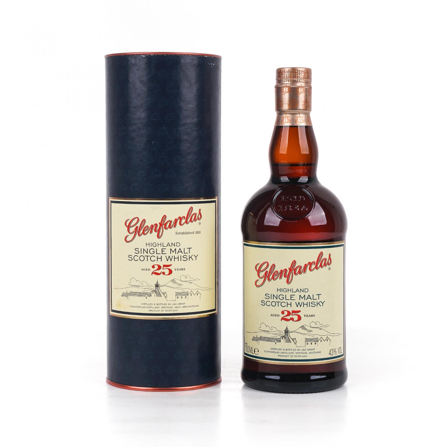Glenfarclas 格兰花格 25年 单麦 圆筒 700ml