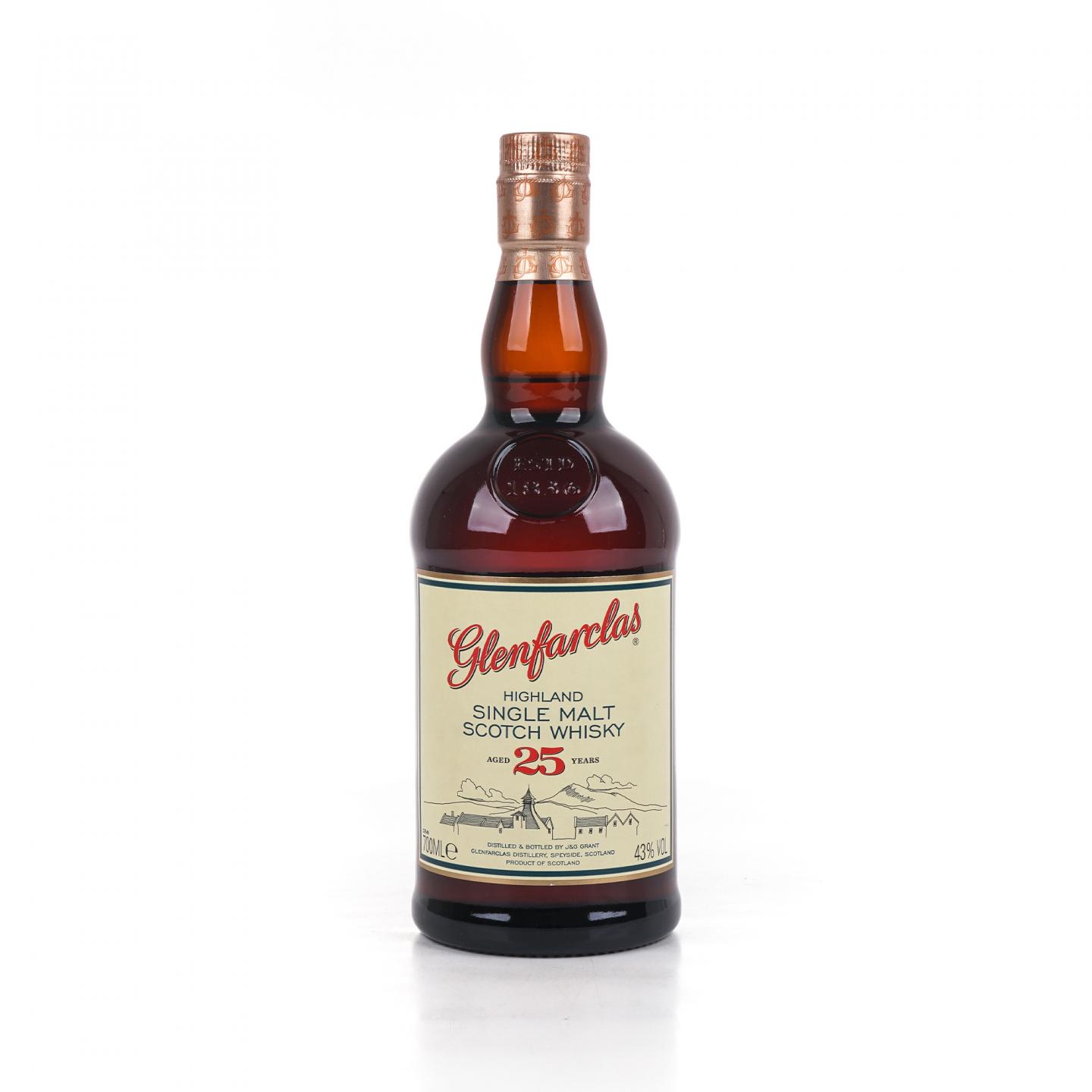 Glenfarclas 格兰花格 25年 单麦 圆筒 700ml