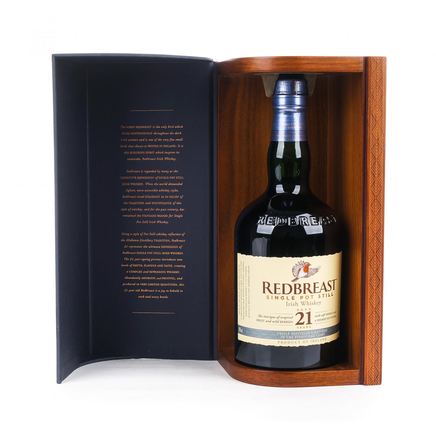 Redbreast 知更鸟 21年 爱尔兰威士忌 700ml