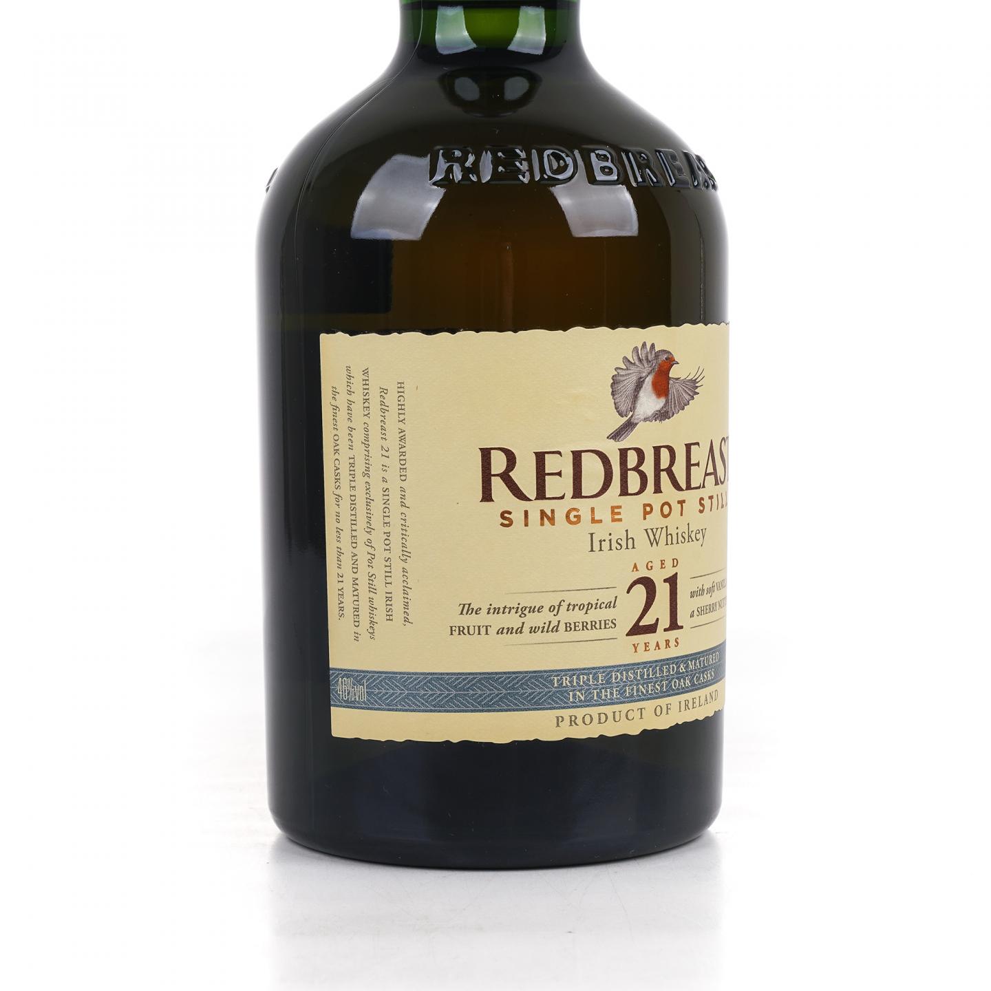 Redbreast 知更鸟 21年 爱尔兰威士忌 700ml