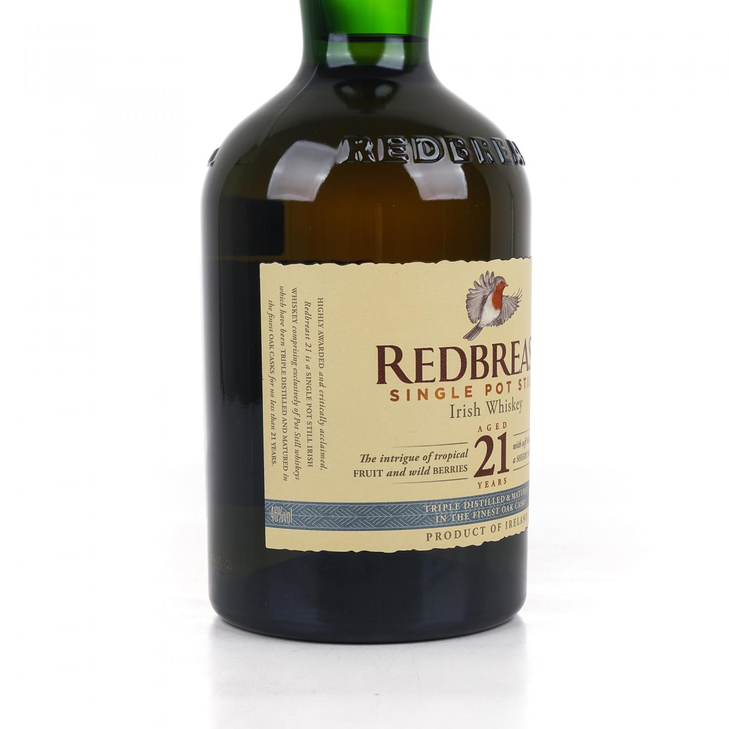 Redbreast 知更鸟 21年 爱尔兰威士忌 46%Vol.