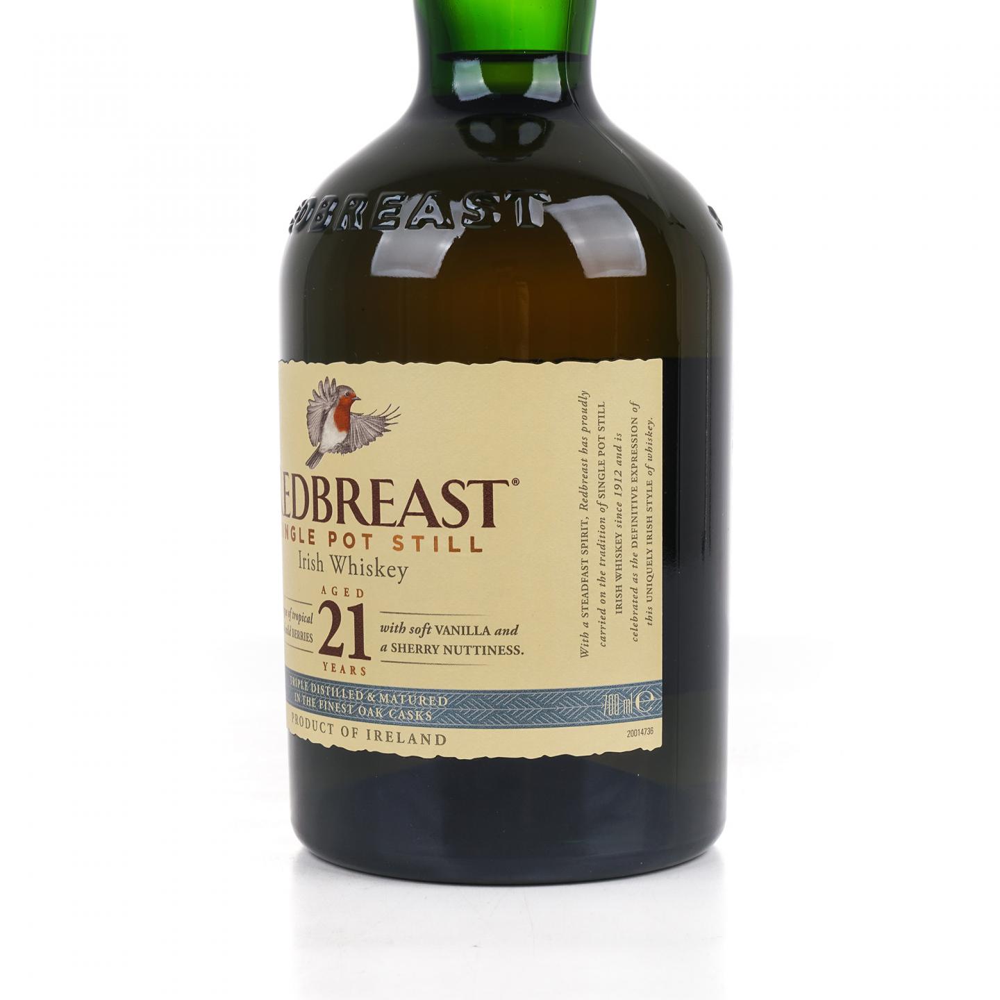Redbreast 知更鸟 21年 爱尔兰威士忌 46%Vol.