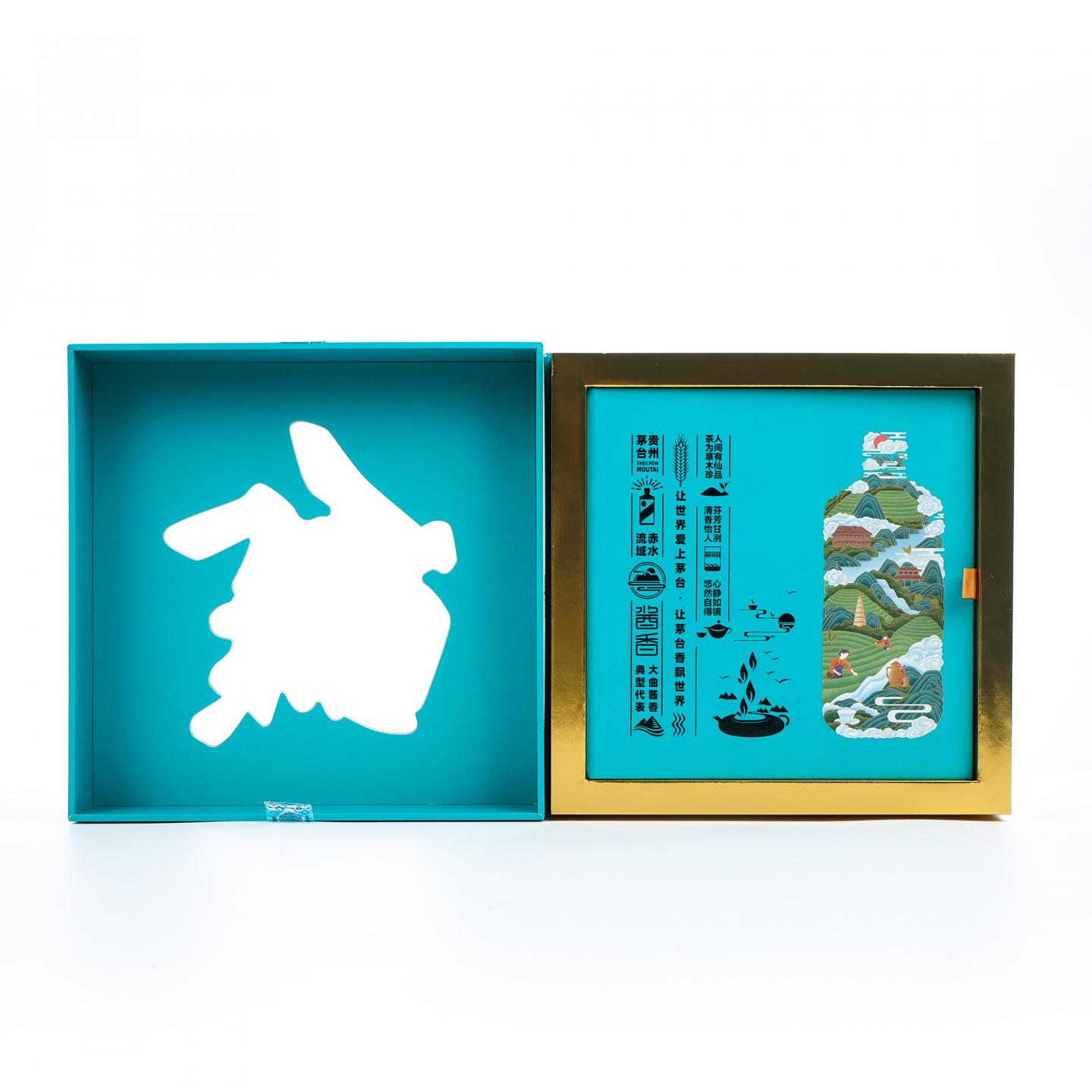 贵州茅台·2021年 惠群贵礼 茶酒礼遇套装 200ml