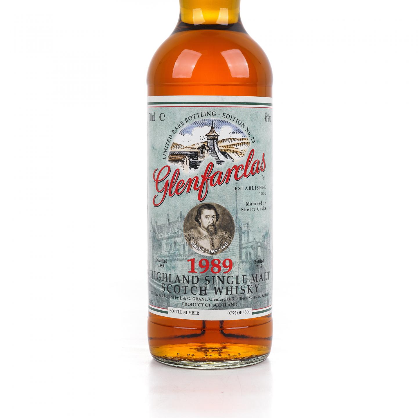 Glenfarclas 格兰花格 1989-2019 名人系列 第23版 雪莉桶