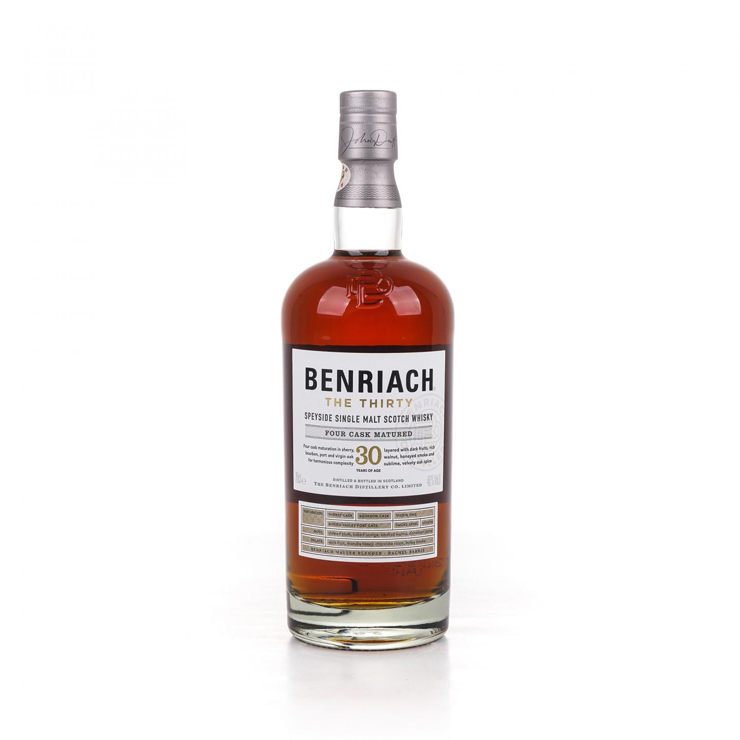 BenRiach 本利亚克 30年 2021 四桶熟成