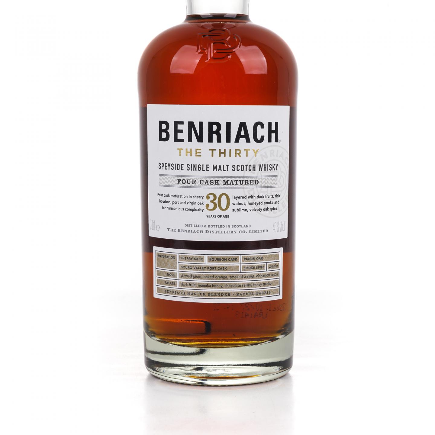 BenRiach 本利亚克 30年 2021 四桶熟成