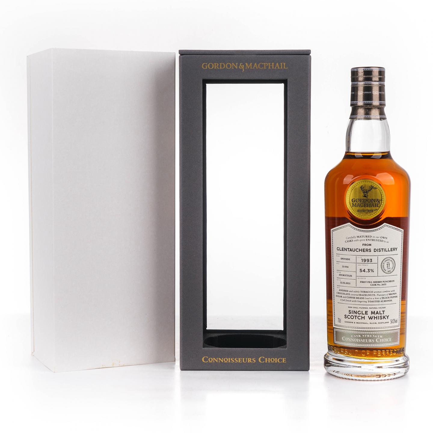 Glentauchers 格兰道奇 27年 1993-2021 GM 雪莉桶#2635