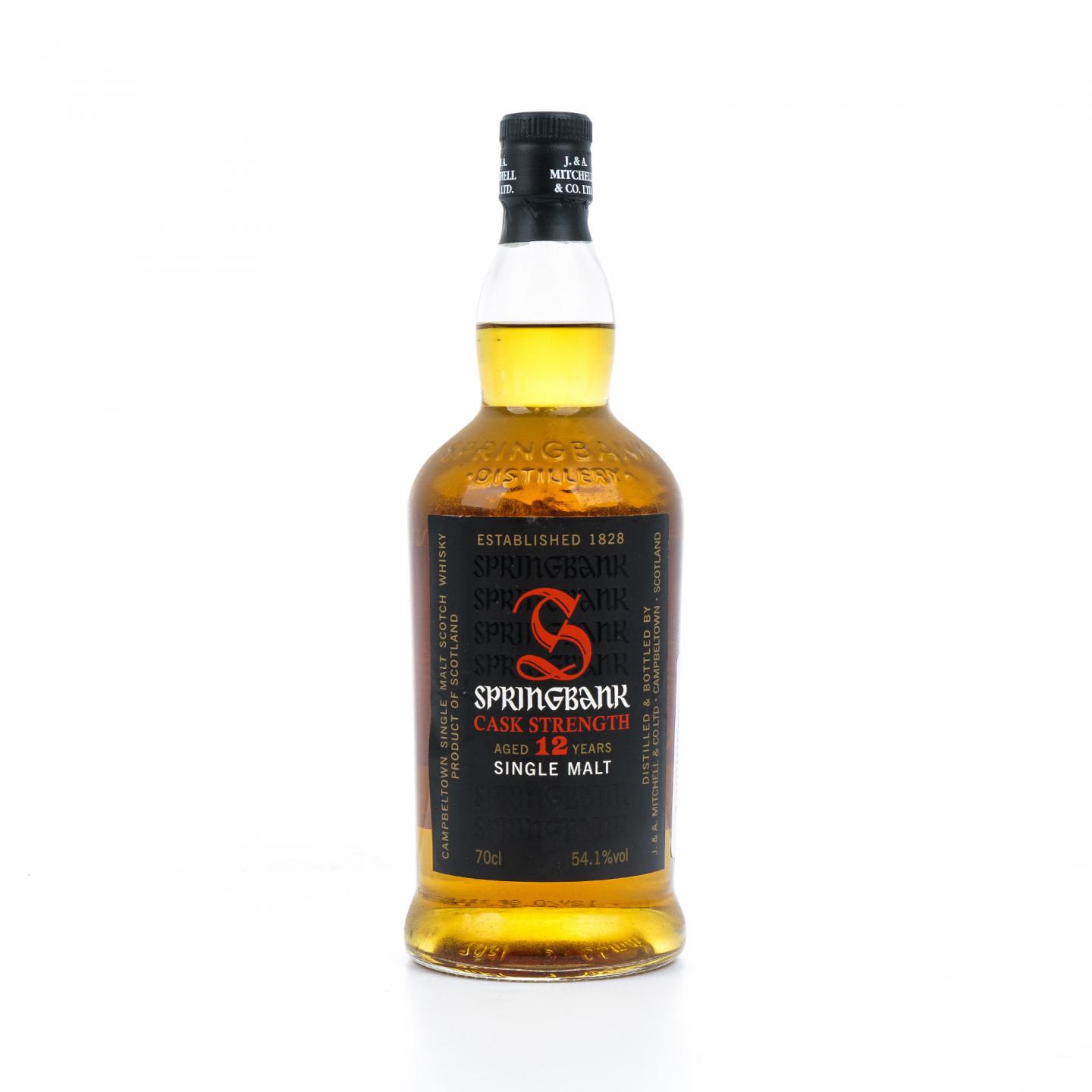 Springbank 云顶 12年 桶强 54.1%Vol.