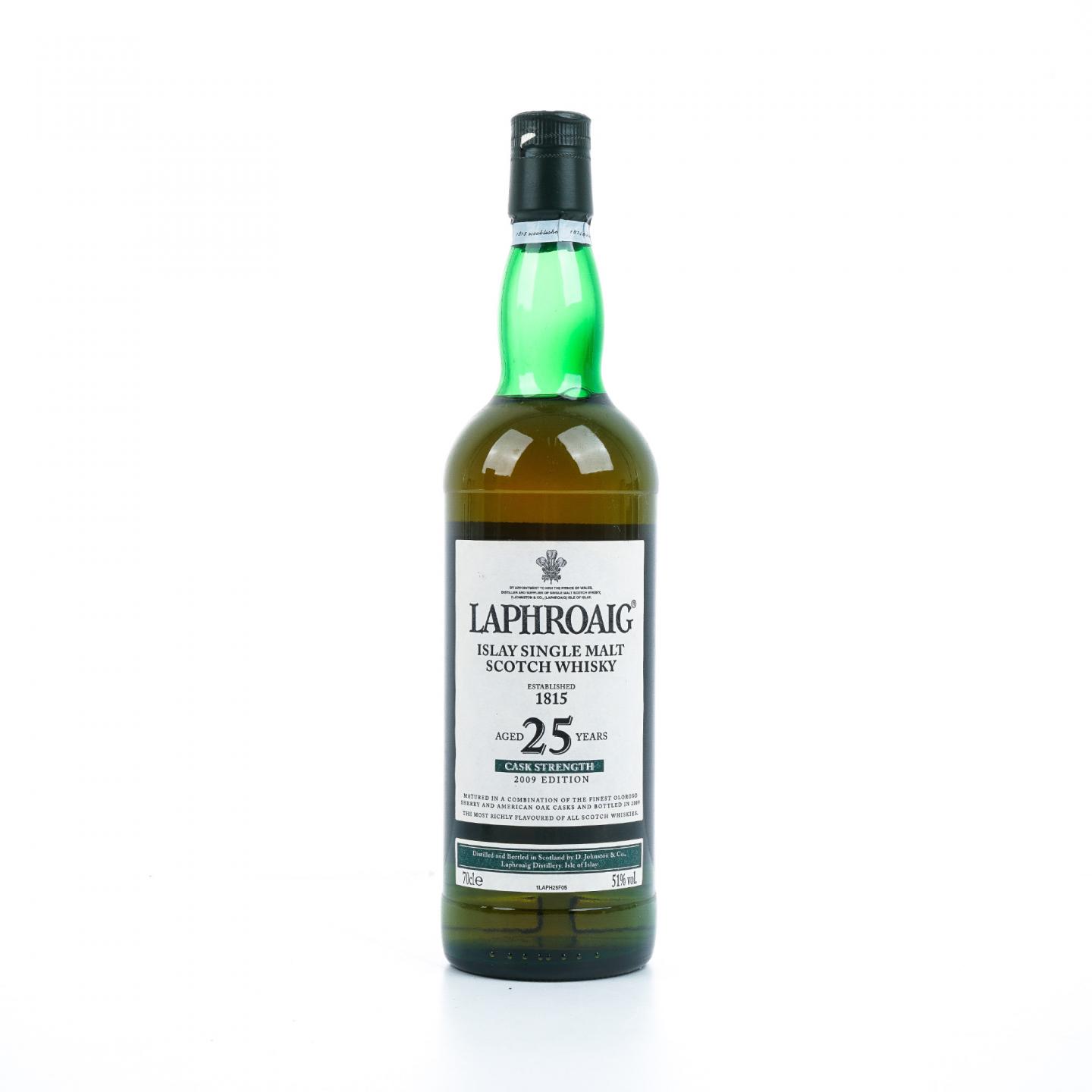 Laphroaig 拉弗格 25年 2009 桶强