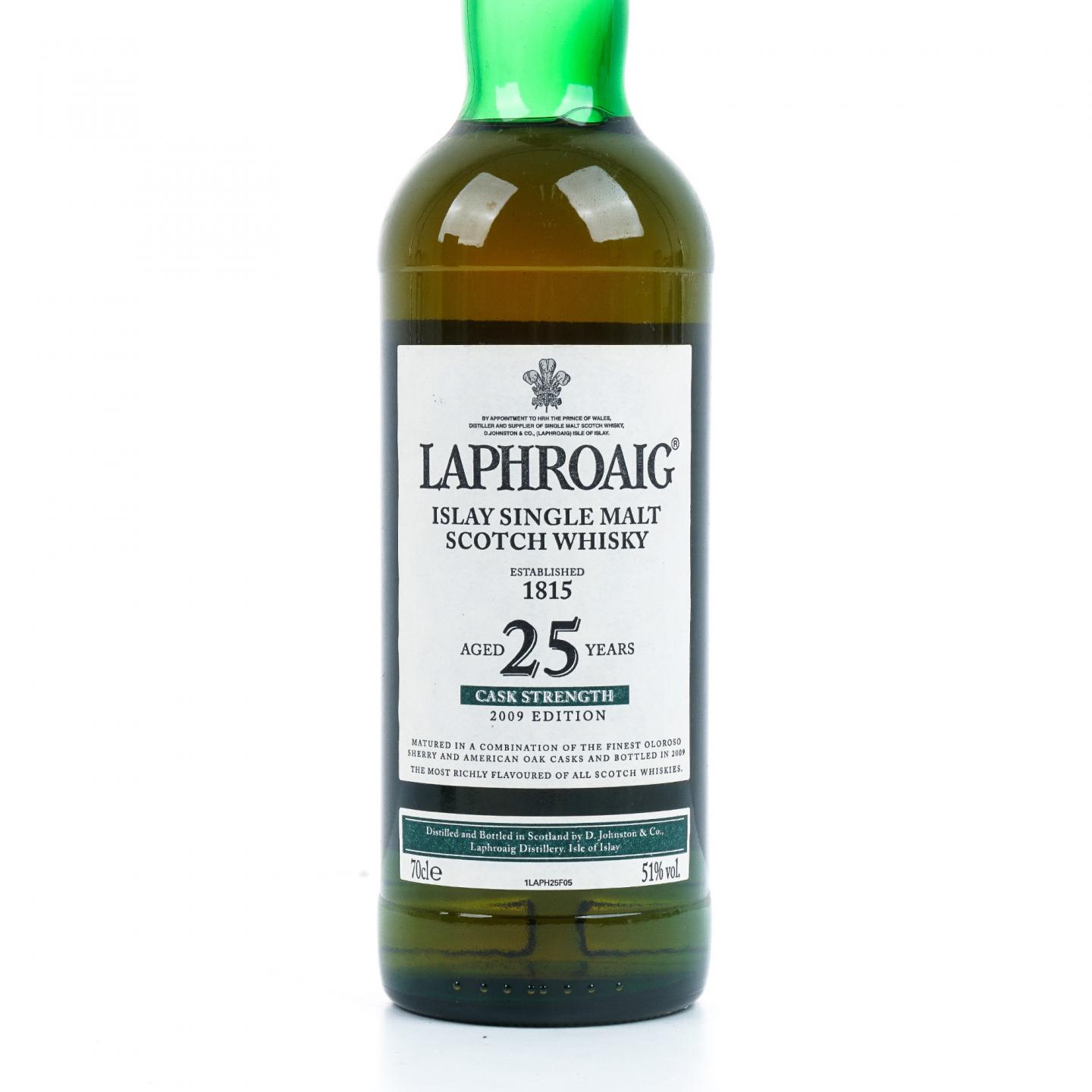 Laphroaig 拉弗格 25年 2009 桶强
