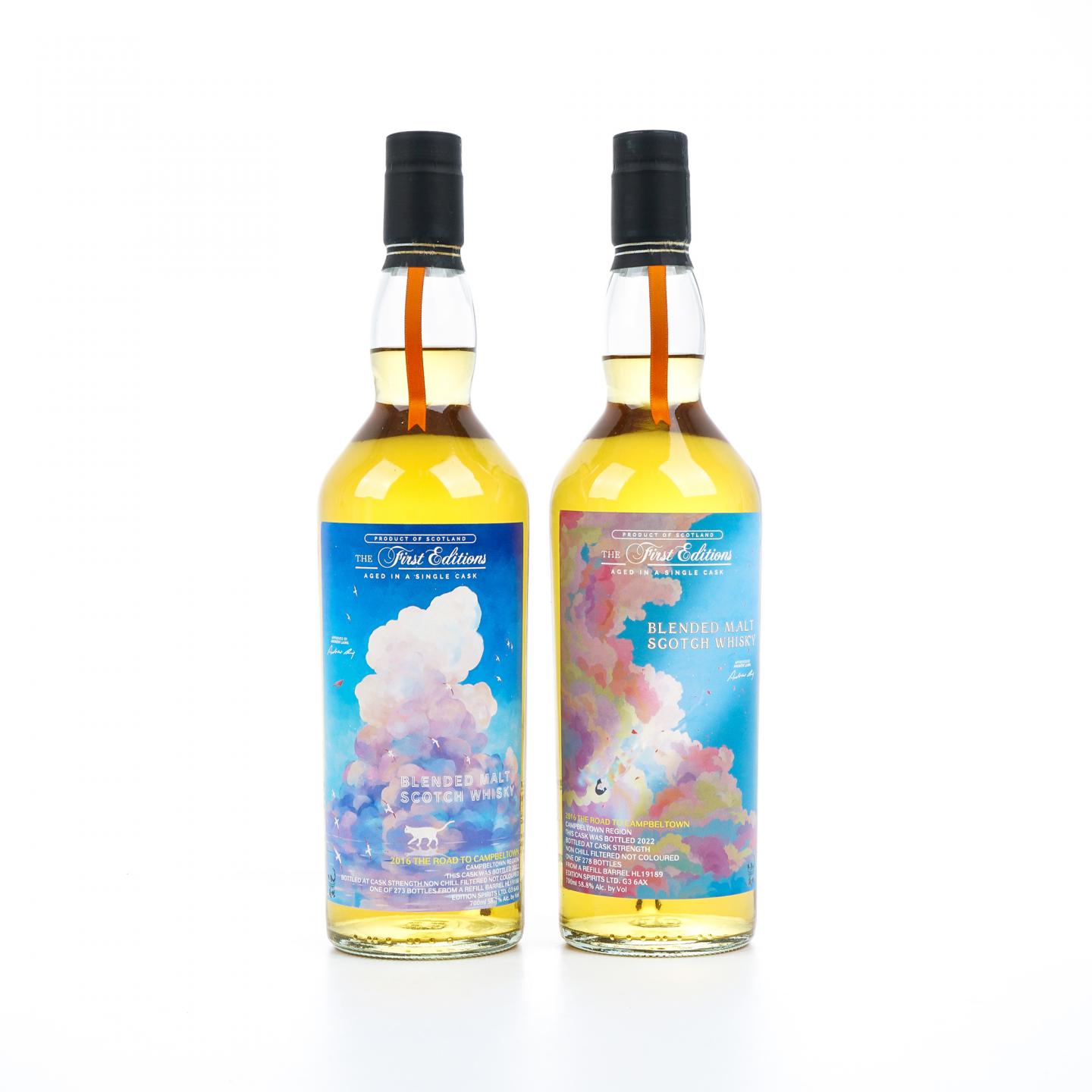 The Road to Campbeltown 2016-2022 调和 Edition Spirits 2瓶组