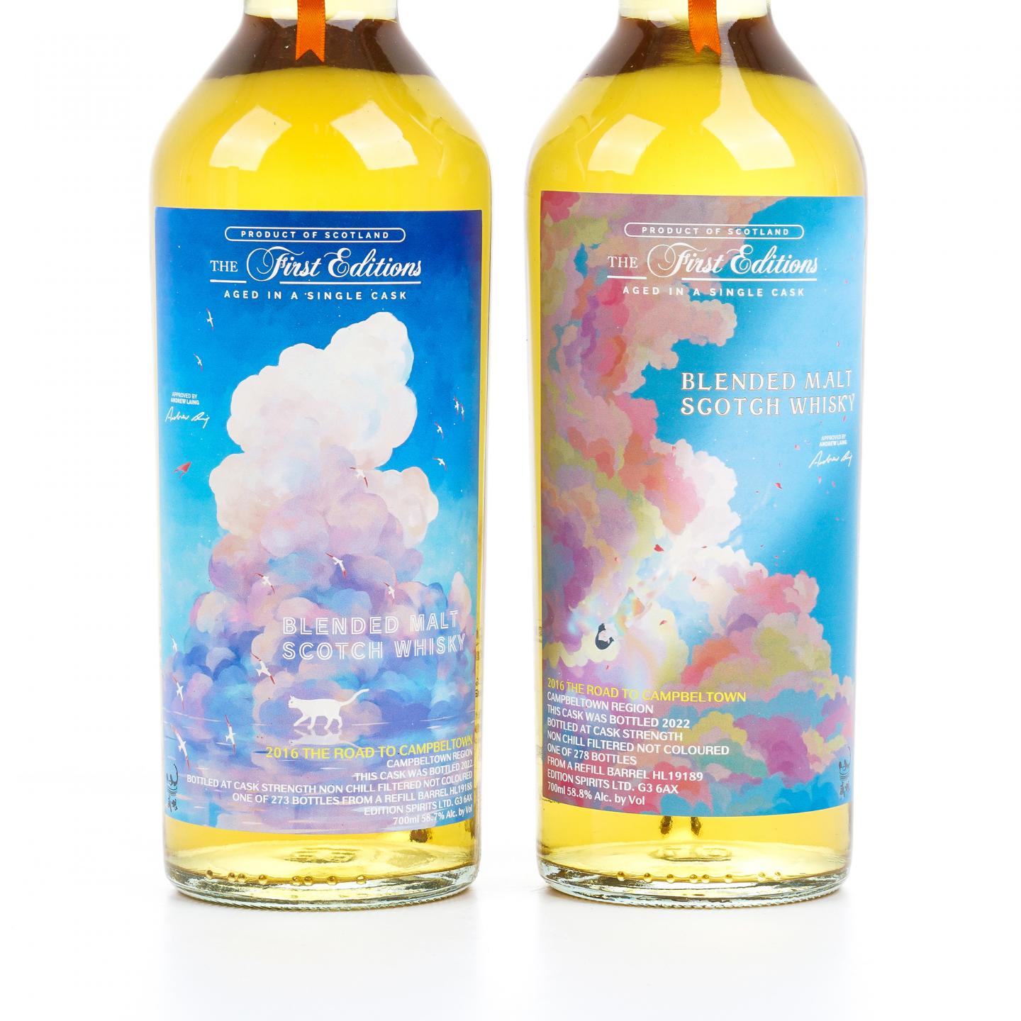 The Road to Campbeltown 2016-2022 调和 Edition Spirits 2瓶组