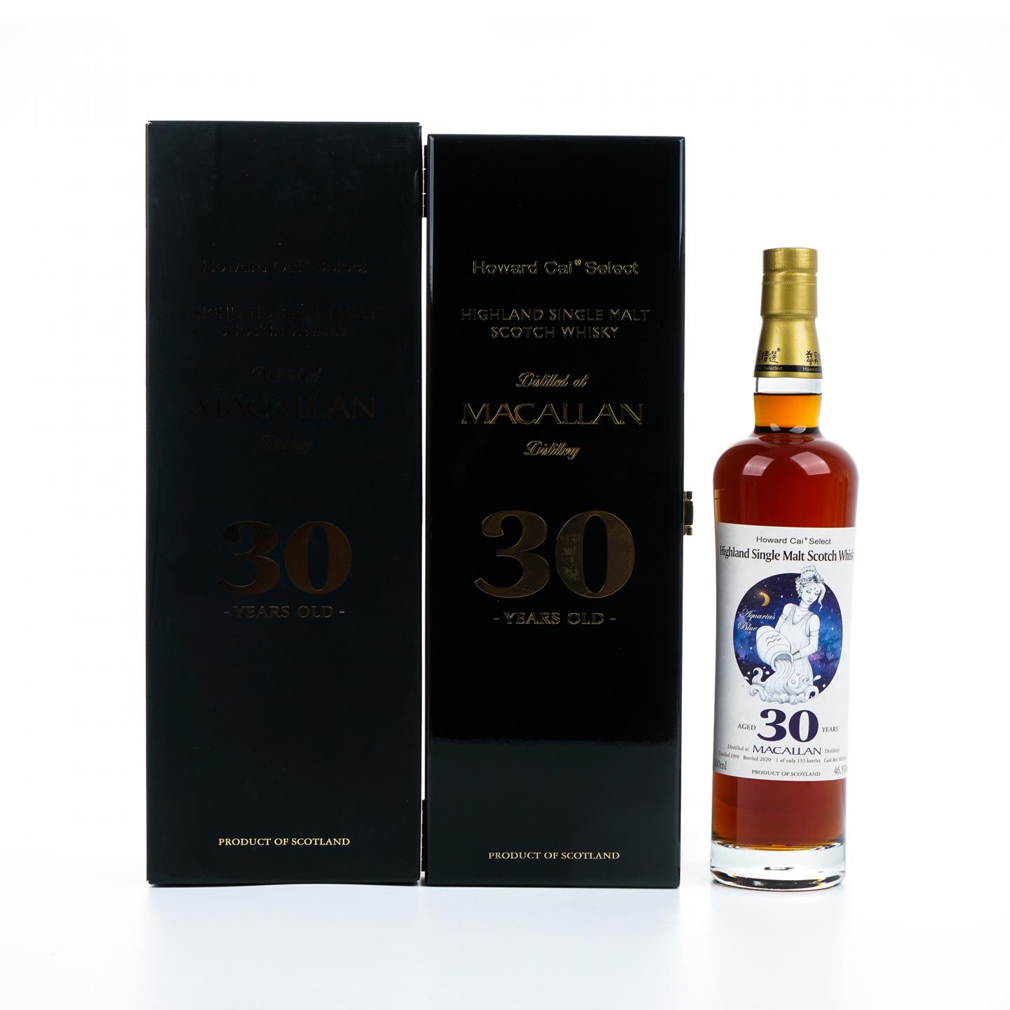 Macallan 麦卡伦 30年 1990-2020 蔡昊精选