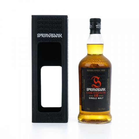 Springbank 云顶 12年 桶强 54.1%Vol.