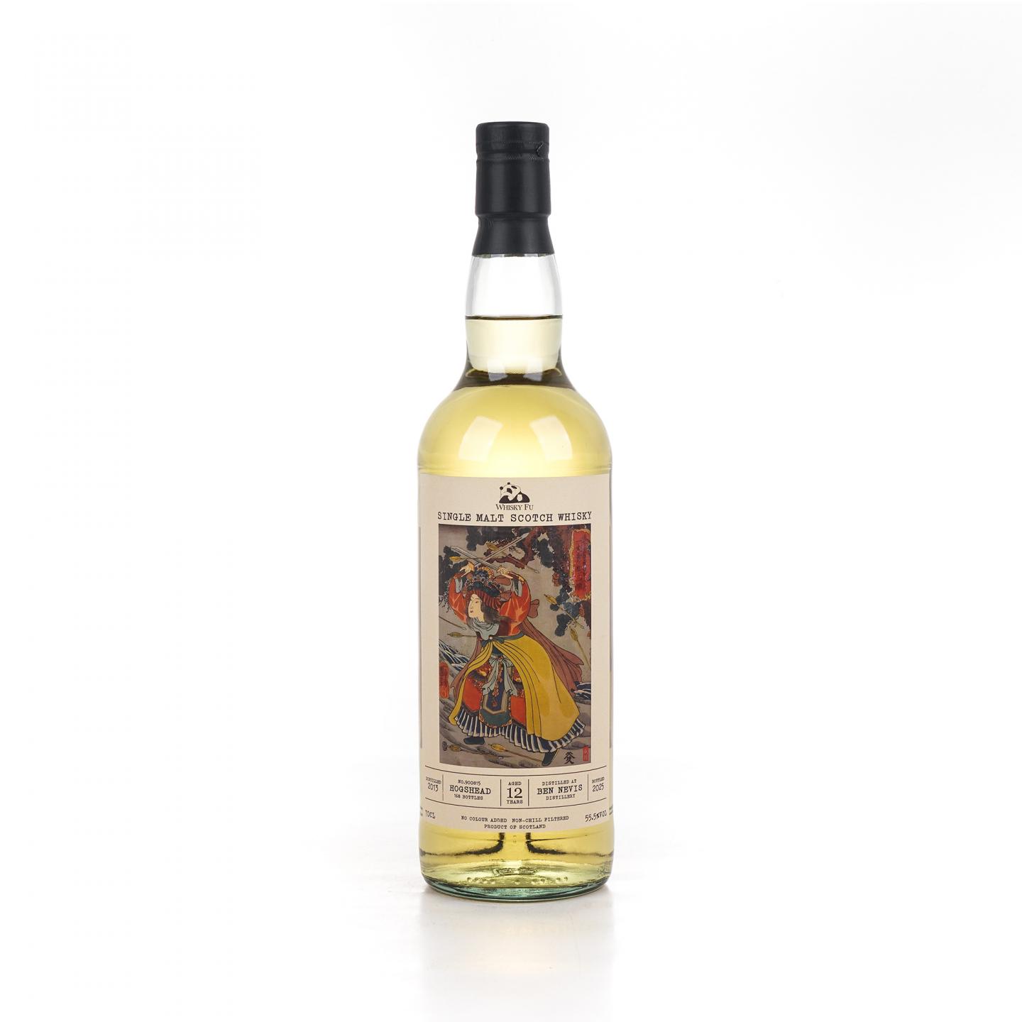 Bennevis 本尼维斯 12年 2013-2025 「通俗水浒传豪杰·一丈青扈三娘」波本桶