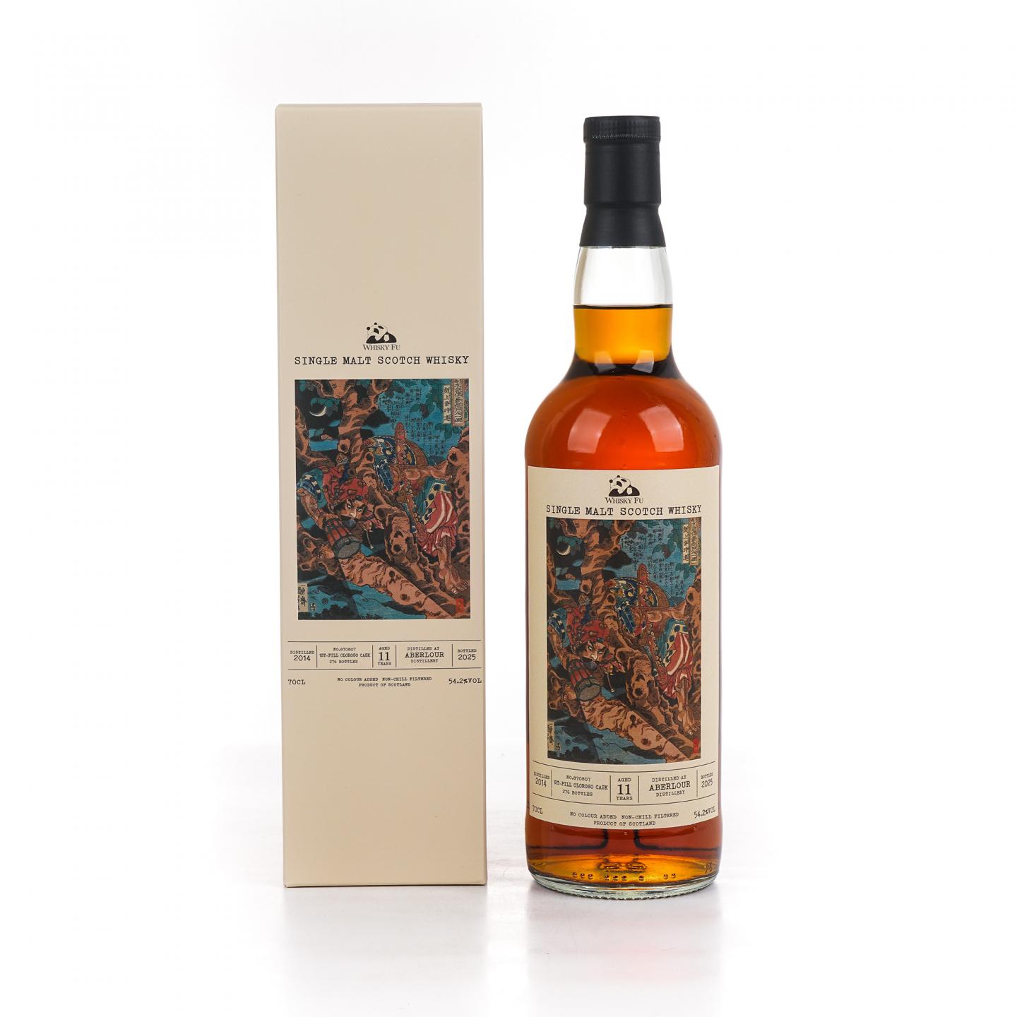 Aberlour 雅伯莱 11年 2014-2025 「通俗水浒传豪杰·鼓上蚤时迁」初填雪莉桶 700ML