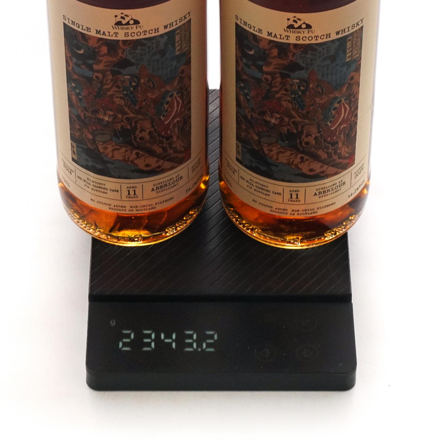Aberlour 雅伯莱 11年 2014-2025 「通俗水浒传豪杰·鼓上蚤时迁」初填雪莉桶 2瓶组