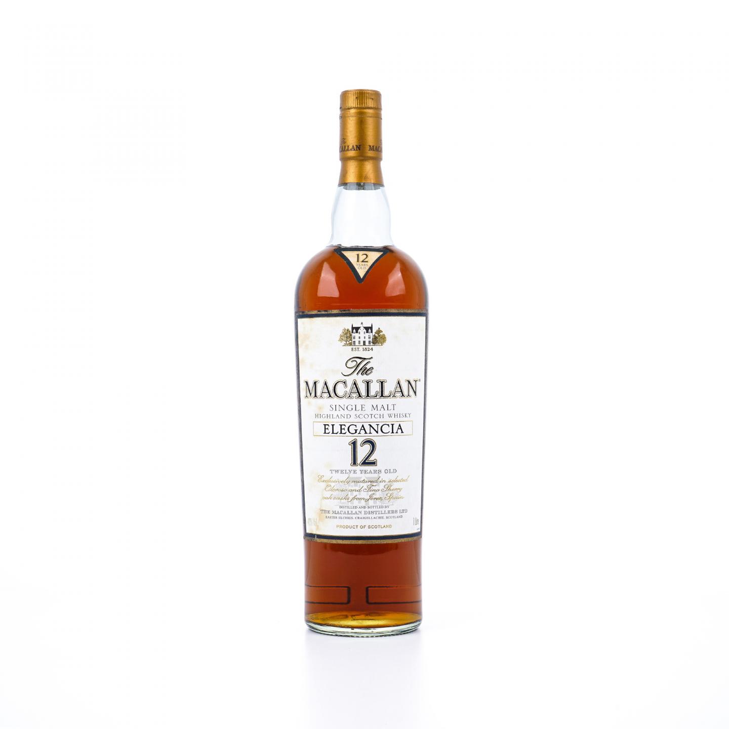Macallan 麦卡伦 12年 Elegancia 1升装