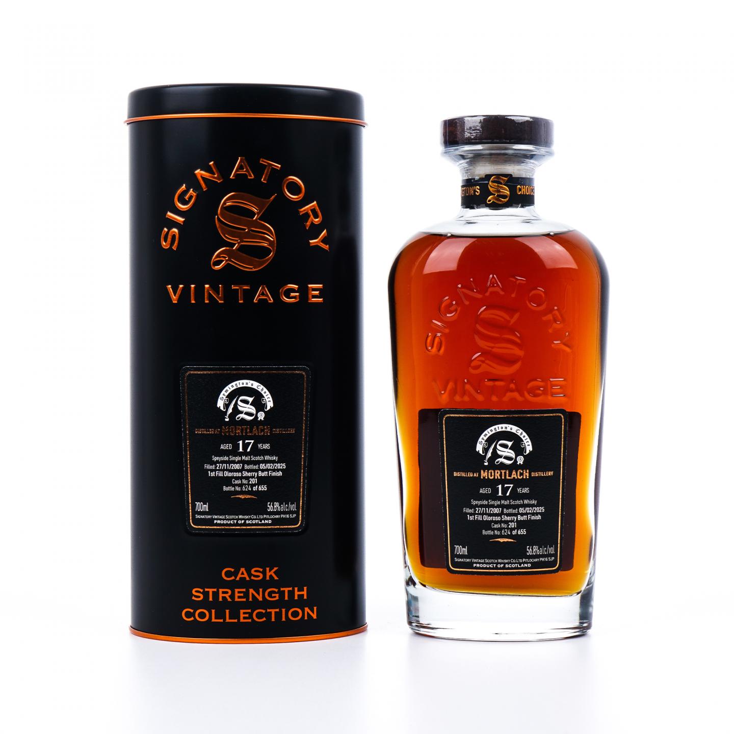 Mortlach 慕赫 17年 2007-2025 SV 桶强