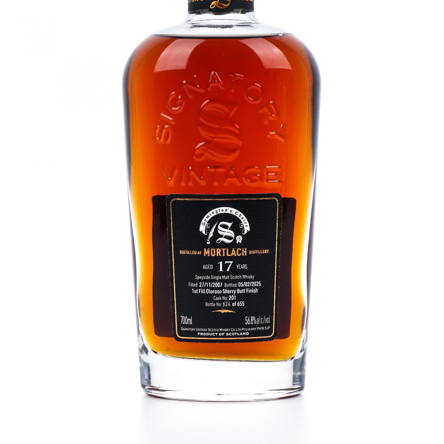 Mortlach 慕赫 17年 2007-2025 SV 桶强