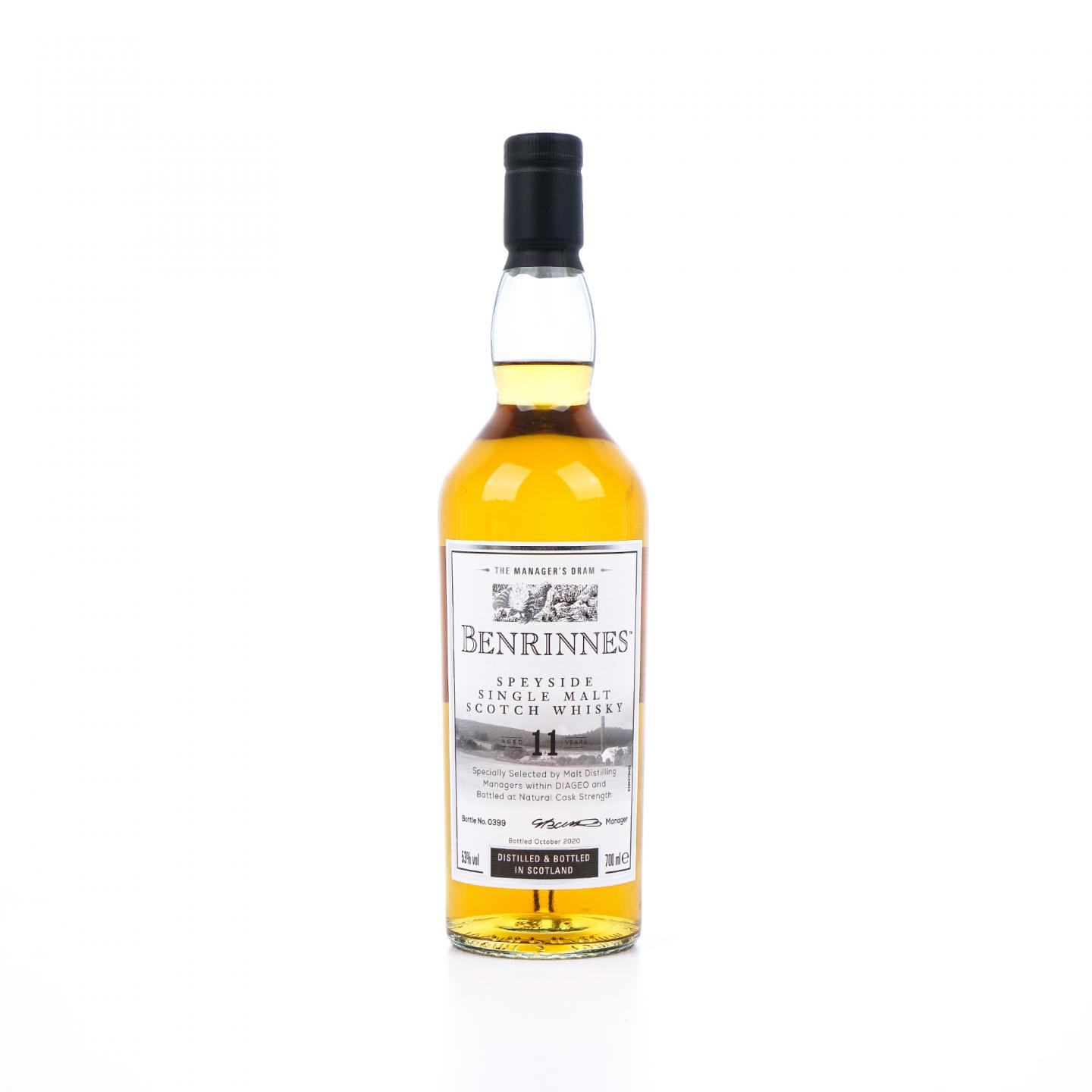 Benrinnes 本林利 11年 2020 Manager's Dram 桶强
