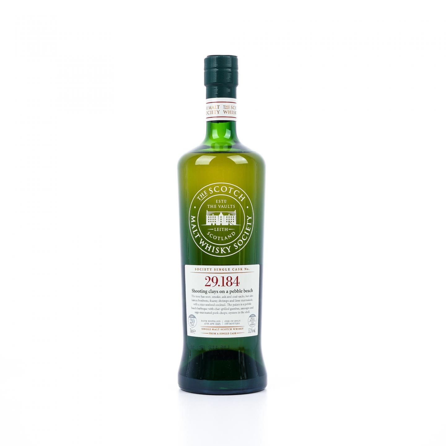 SMWS 29.184 Laphroaig 拉弗格 20年 1995