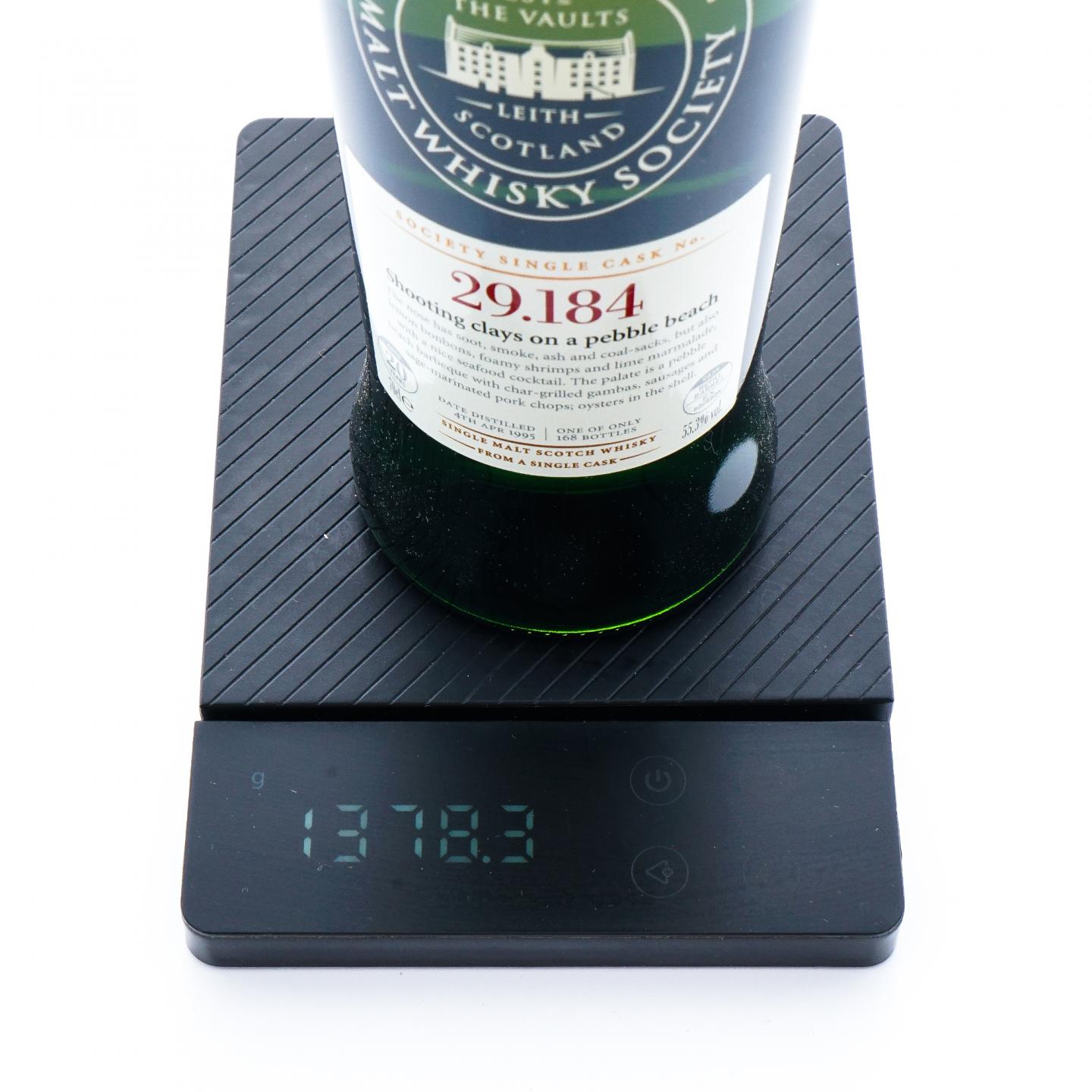 SMWS 29.184 Laphroaig 拉弗格 20年 1995
