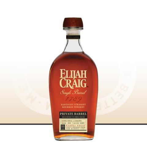 【柔顺多彩】Elijah Craig 爱利加 11年 桶藏波本威士忌-马年专桶 南区限定版