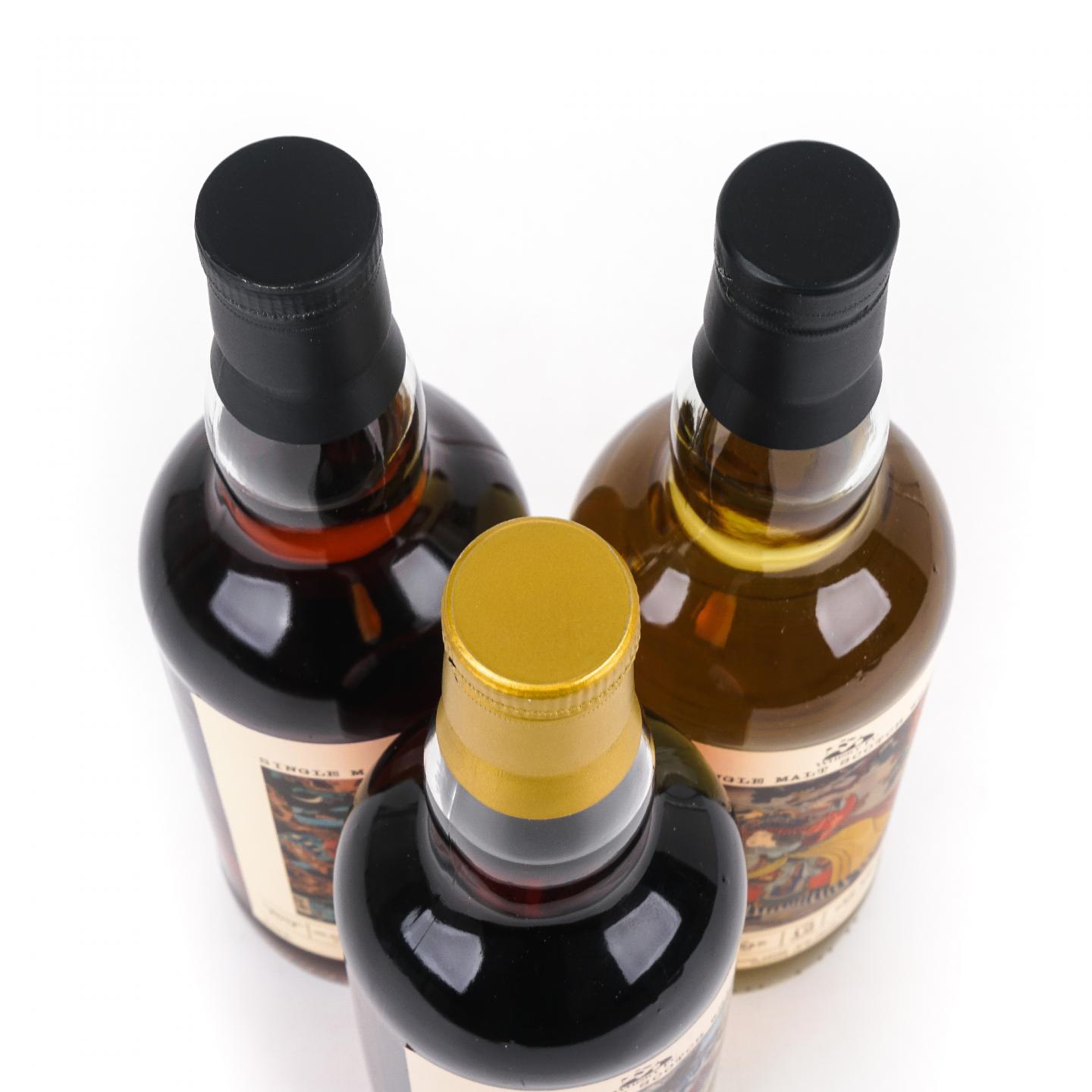 本尼维斯 12年/雅伯莱 11年/布纳哈本 12年 通俗水浒传豪杰系列 3瓶组*700ML