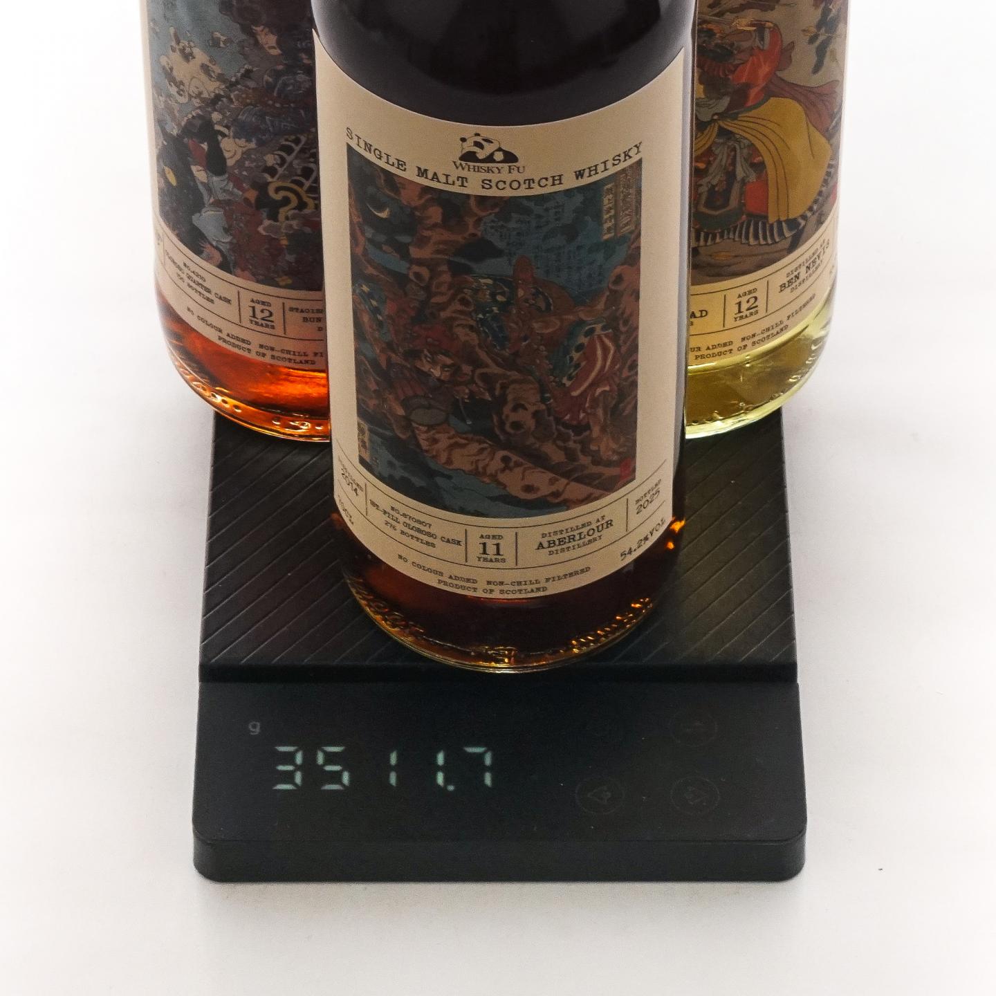 本尼维斯 12年/雅伯莱 11年/布纳哈本 12年 通俗水浒传豪杰系列 3瓶组*700ML