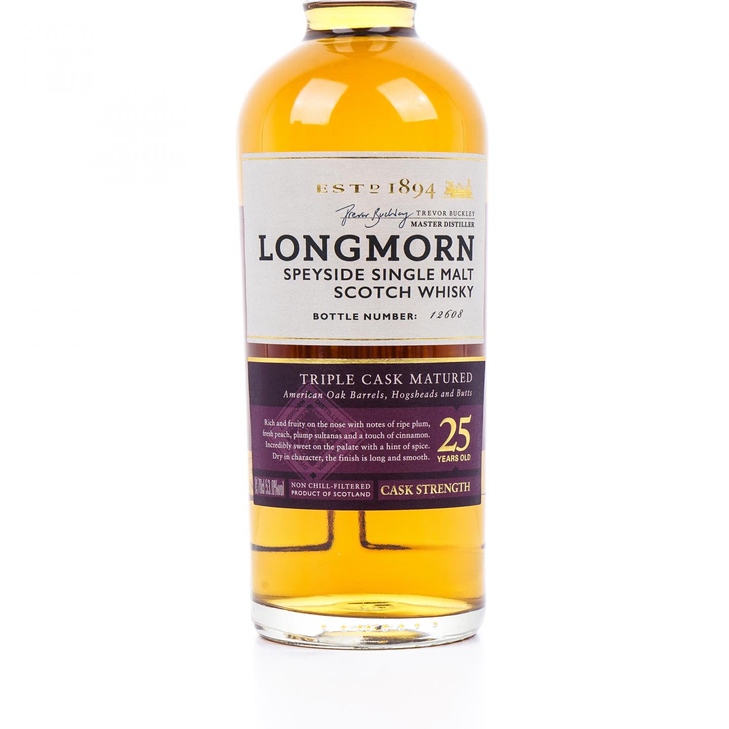 Longmorn 朗摩 25年 2020 Triple Cask Matured 桶强 53%Vol.
