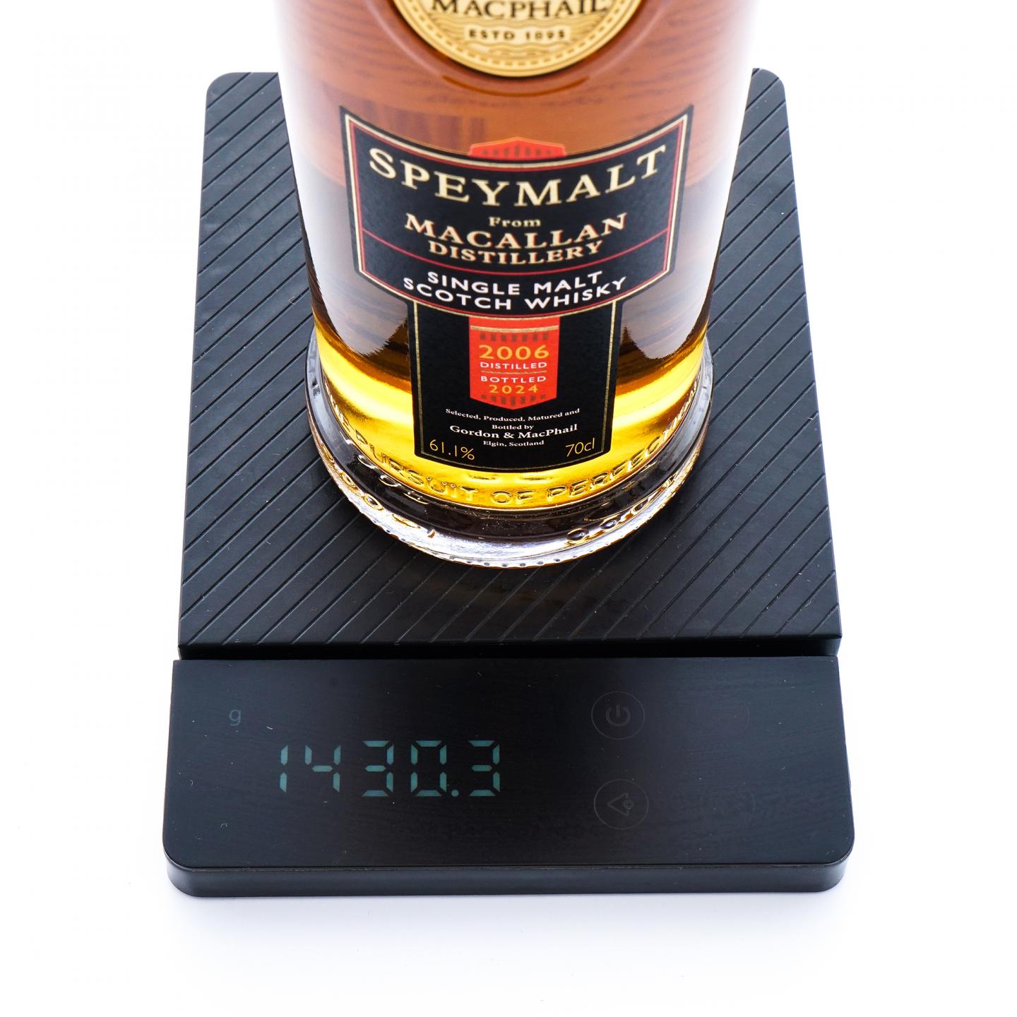 Macallan 麦卡伦 2006-2024 Speymalt GM 桶号9623