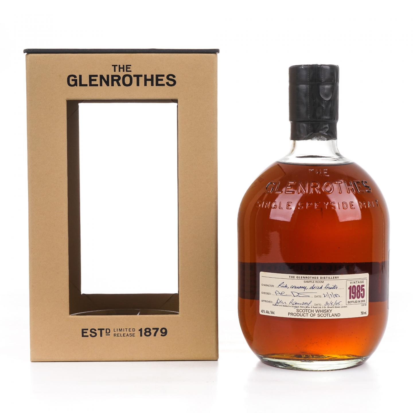 Glenrothes 格兰路思 1985-2005 750ml