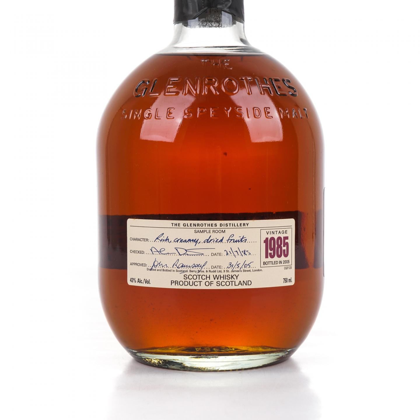 Glenrothes 格兰路思 1985-2005 750ml