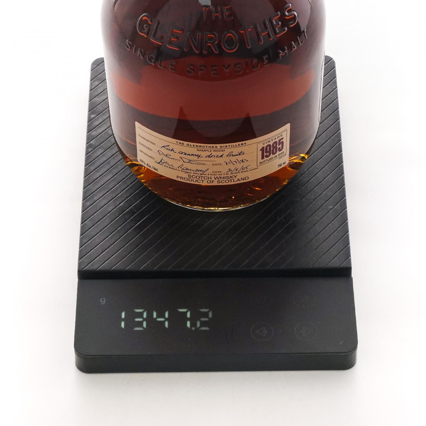 Glenrothes 格兰路思 1985-2005 750ml