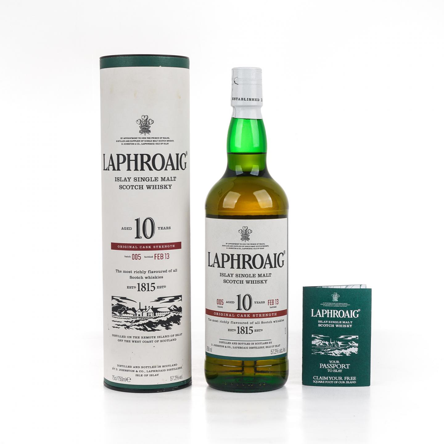 Laphroaig 拉弗格 10年 2013 桶强 Batch 005 750ml