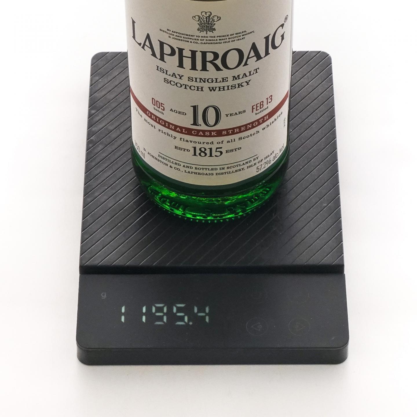 Laphroaig 拉弗格 10年 2013 桶强 Batch 005 750ml