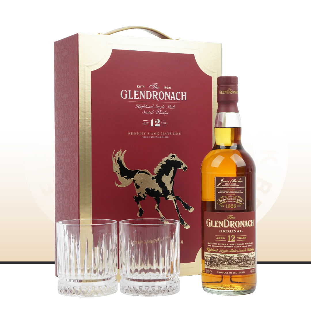 【马年礼盒】Glendronach 格兰多纳12年原创单一麦芽威士忌