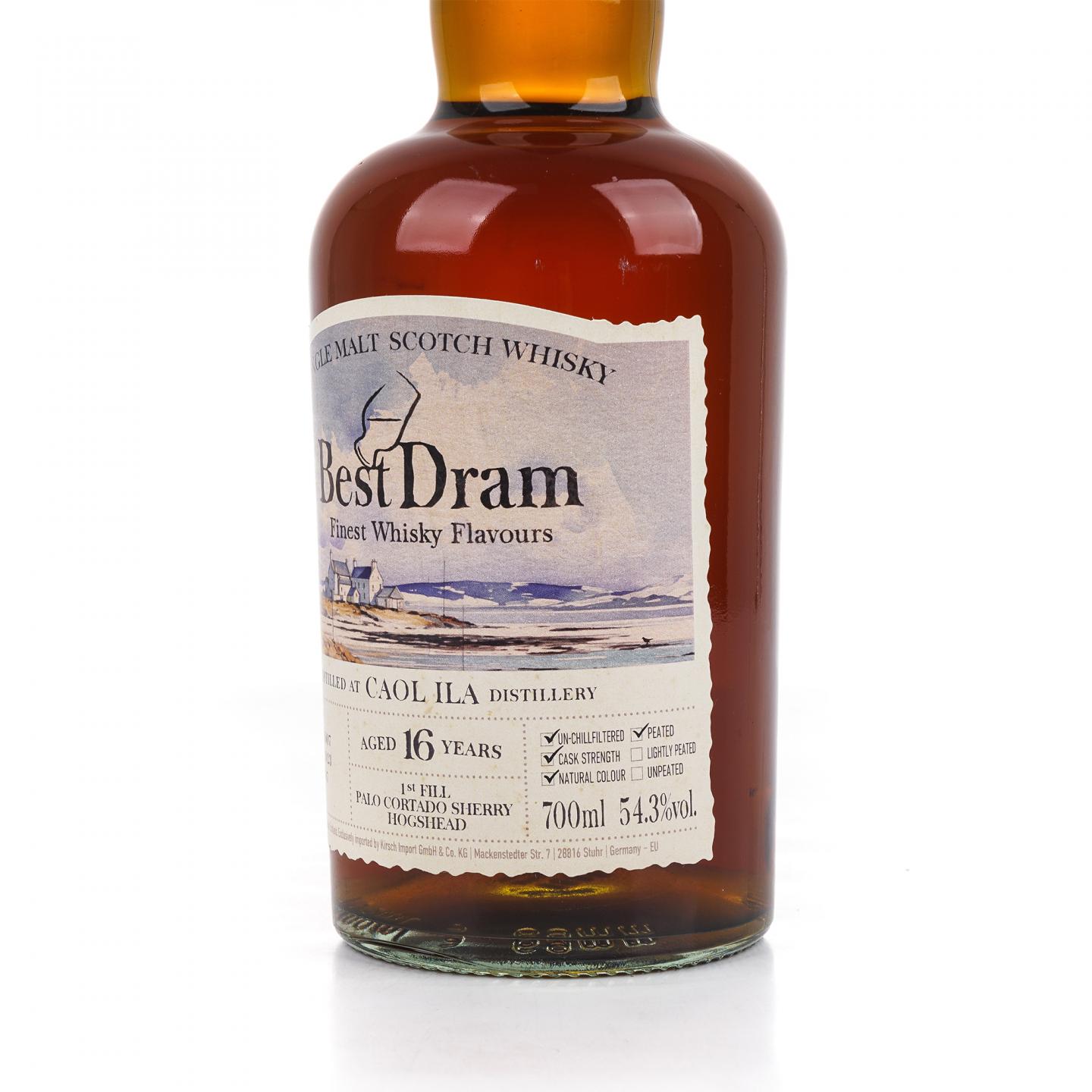 Caol Ila 卡尔里拉 16年 2007-2023 Palo Cortado雪莉桶后熟 桶强