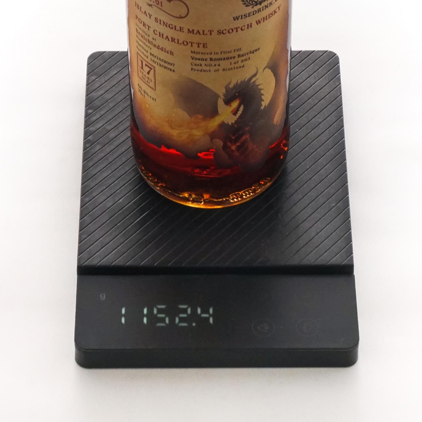 Bruichladdich 布赫拉迪 17年 2007-2024 波夏 桶号#4