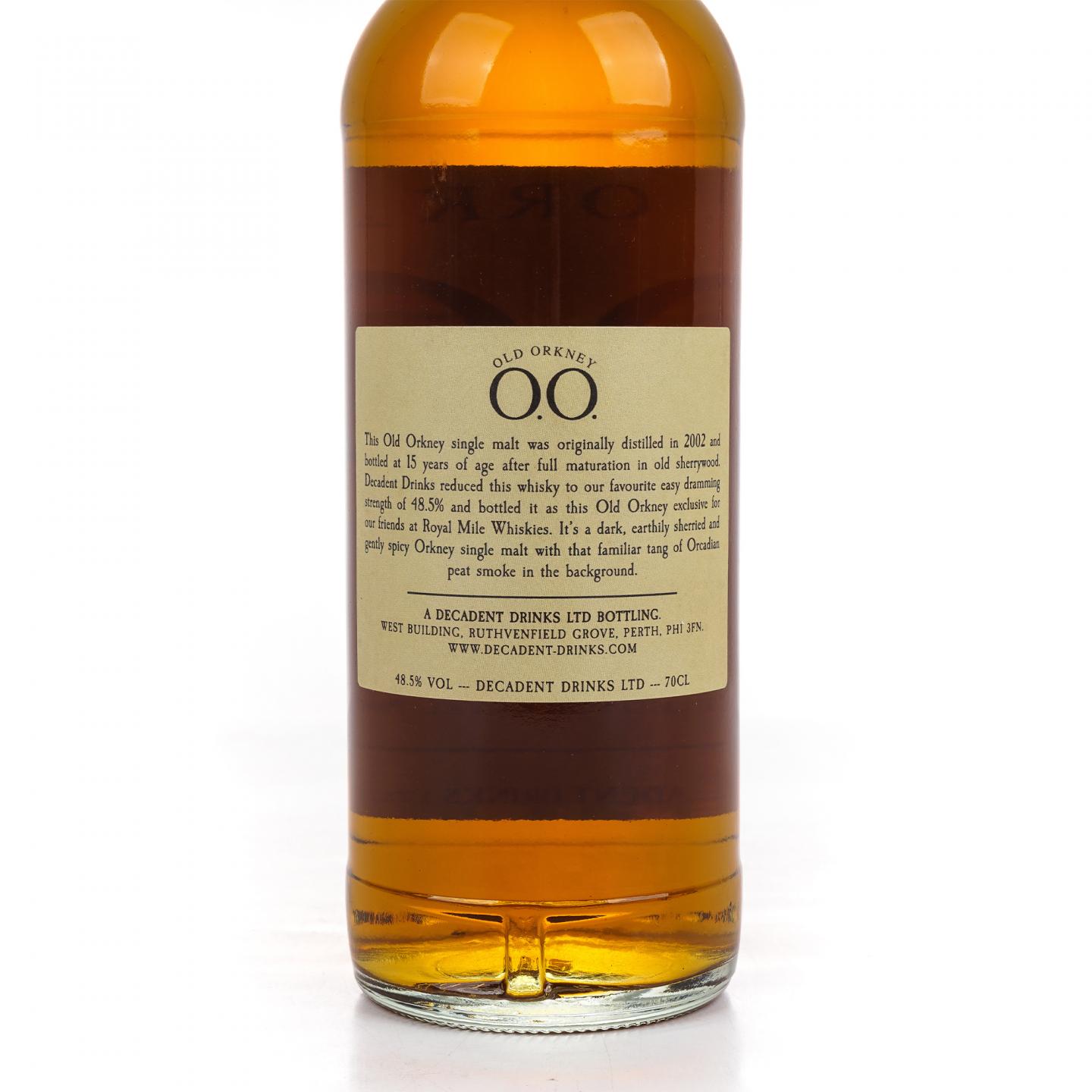 Old Orkney 15年 2002 雪莉桶