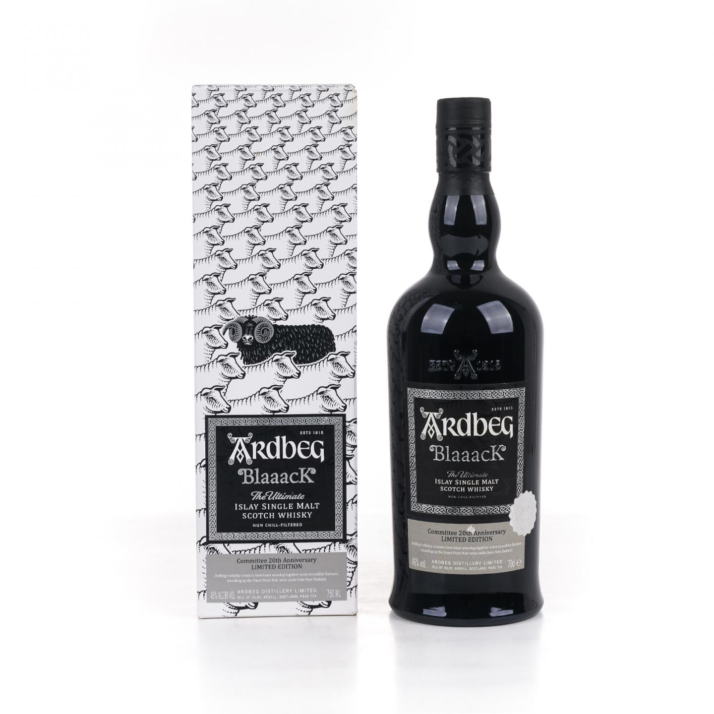 Ardbeg 阿贝 Blaaack 黑羊 2020 委员会20周年纪念 非原盒