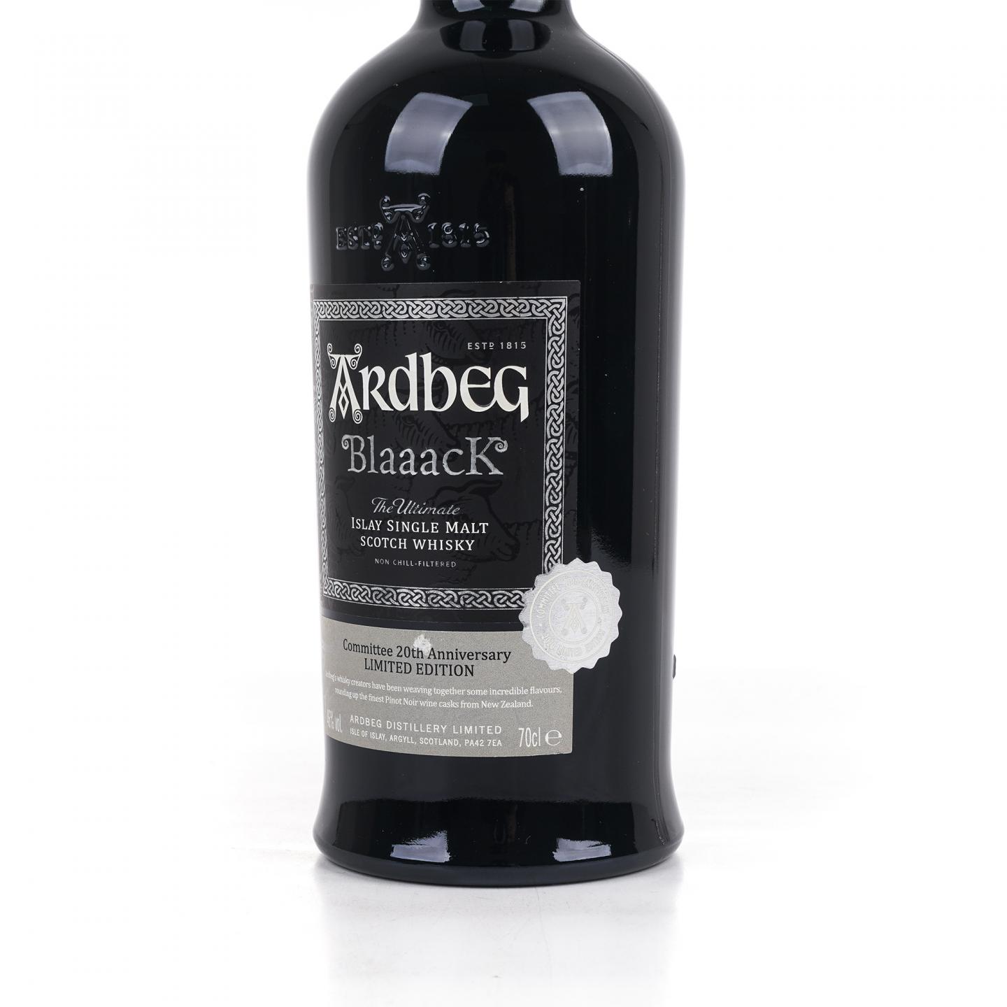 Ardbeg 阿贝 Blaaack 黑羊 2020 委员会20周年纪念 非原盒