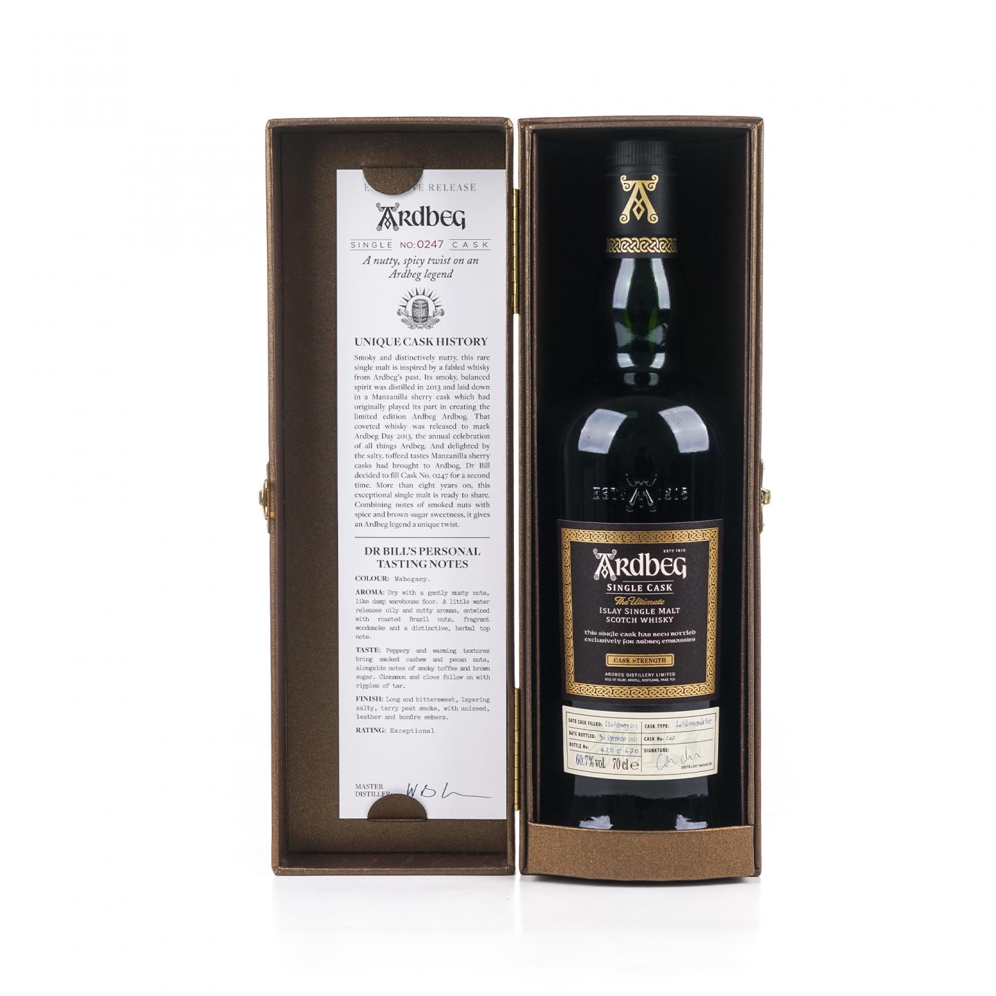 Ardbeg 阿贝 2013-2021 单桶 桶强#247