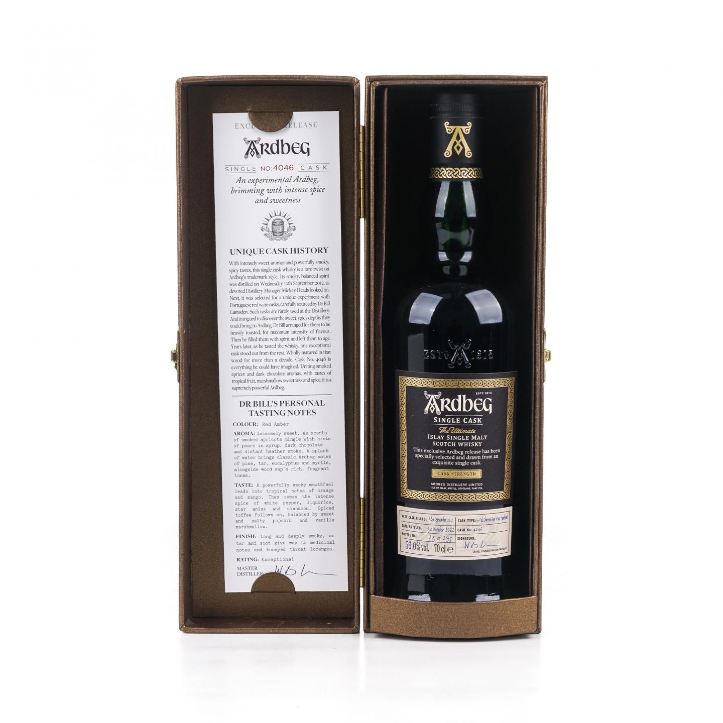 Ardbeg 阿贝 2012-2022 单桶 桶强#4046