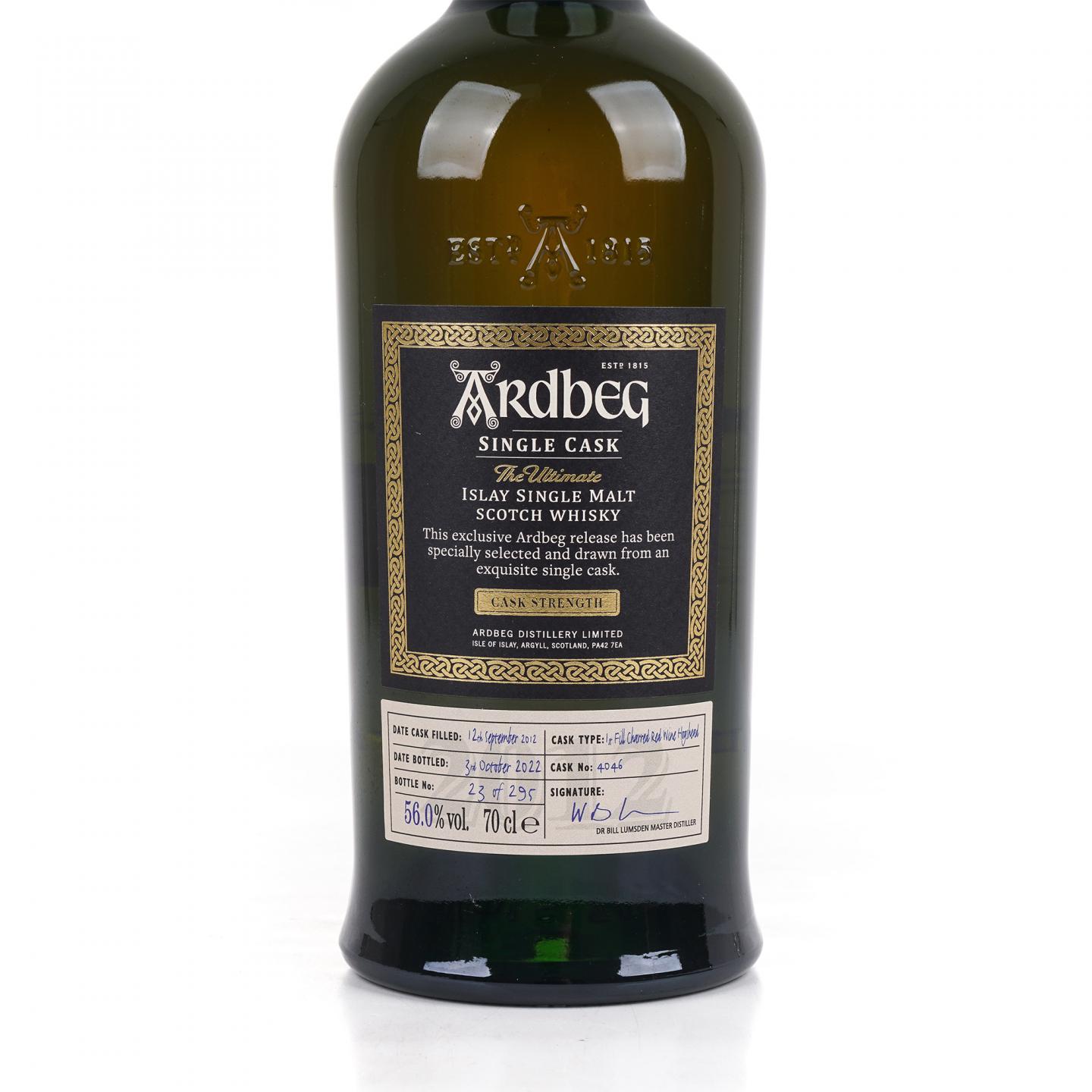 Ardbeg 阿贝 2012-2022 单桶 桶强#4046