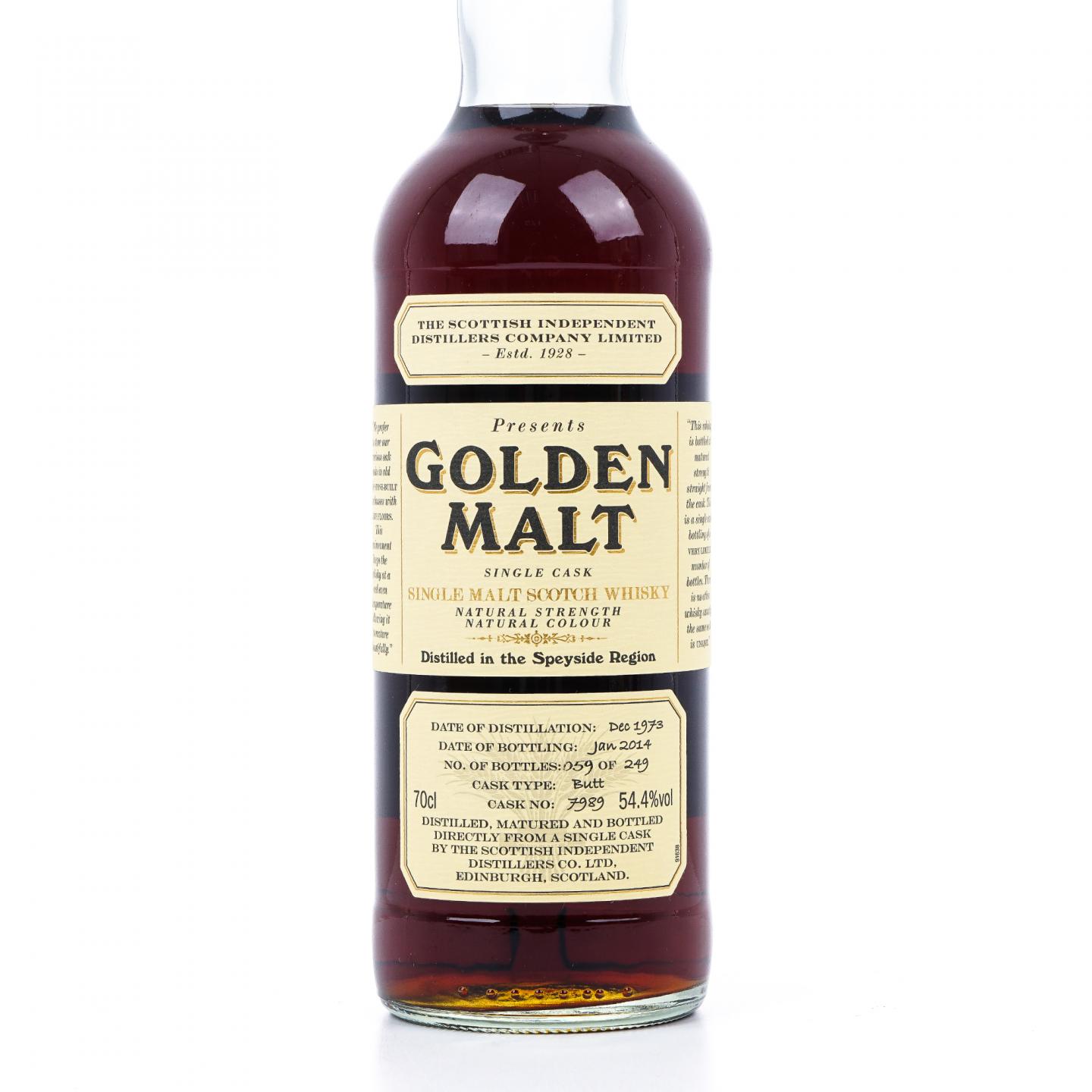 Speyside Region 1973-2014 TSID 单桶#7989