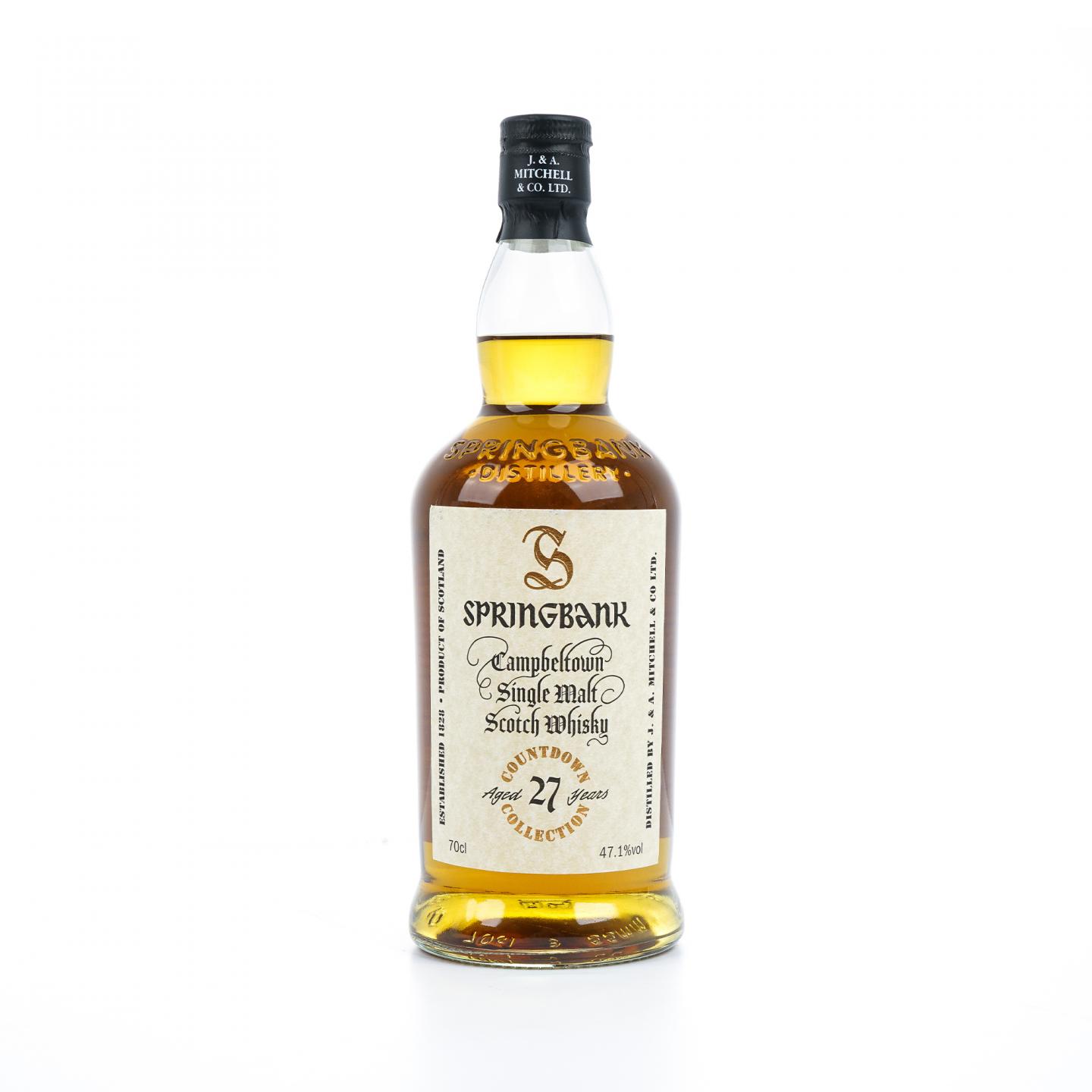 Springbank 云顶 27年 2023 倒计时系列 首版